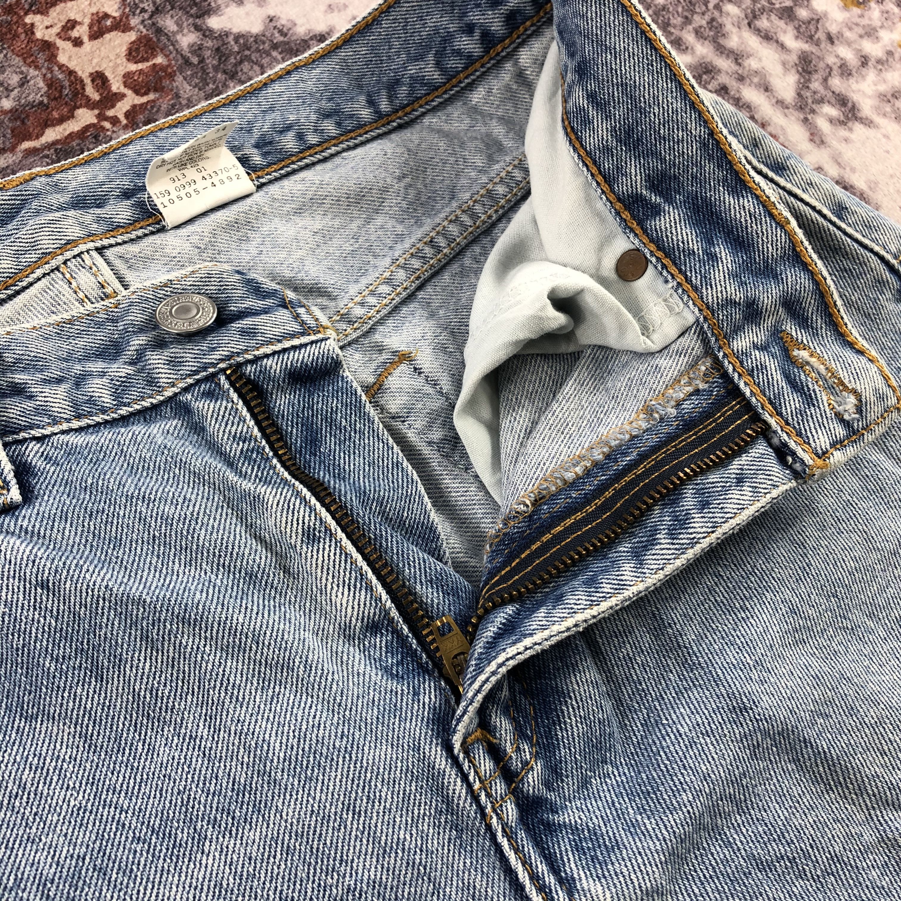 Levi's × Vintage 90s Vintage Blue Wash Levis 505 Jeans-JM3124 Size US 29 - 8 Thumbnail