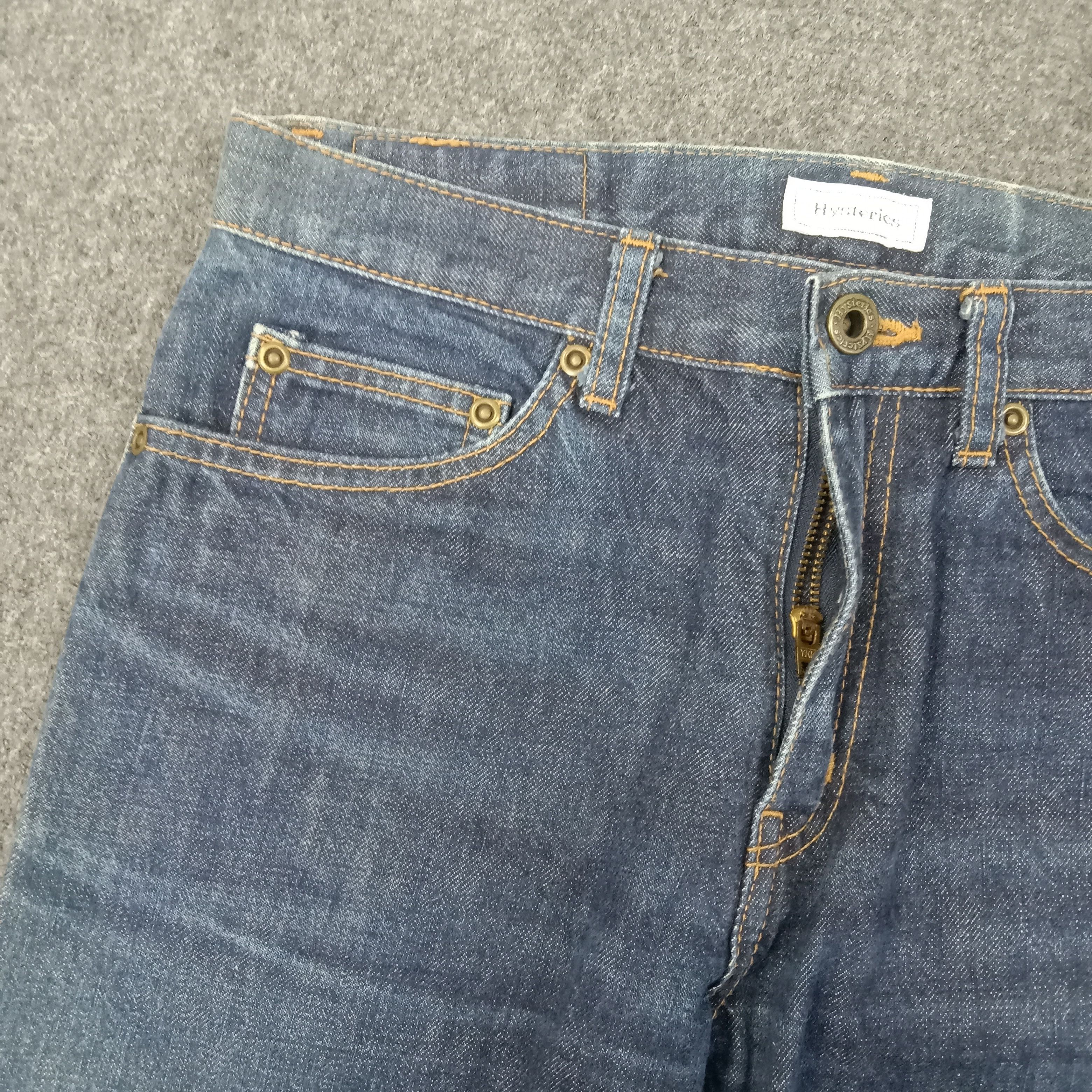 Hysteric Glamour Hysteric Glamour Japanese Brand Denim Jeans C244N5 Size US 28 / EU 44 - 5 Thumbnail