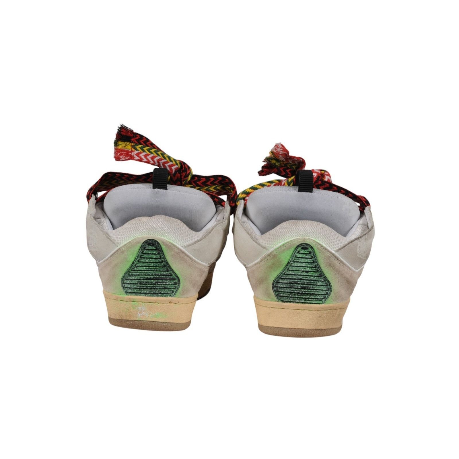 Gallery Dept. × Lanvin Curb Skate Sneakers White Paint Sneakers - 02541 Size US 10 / EU 43 - 4 Thumbnail