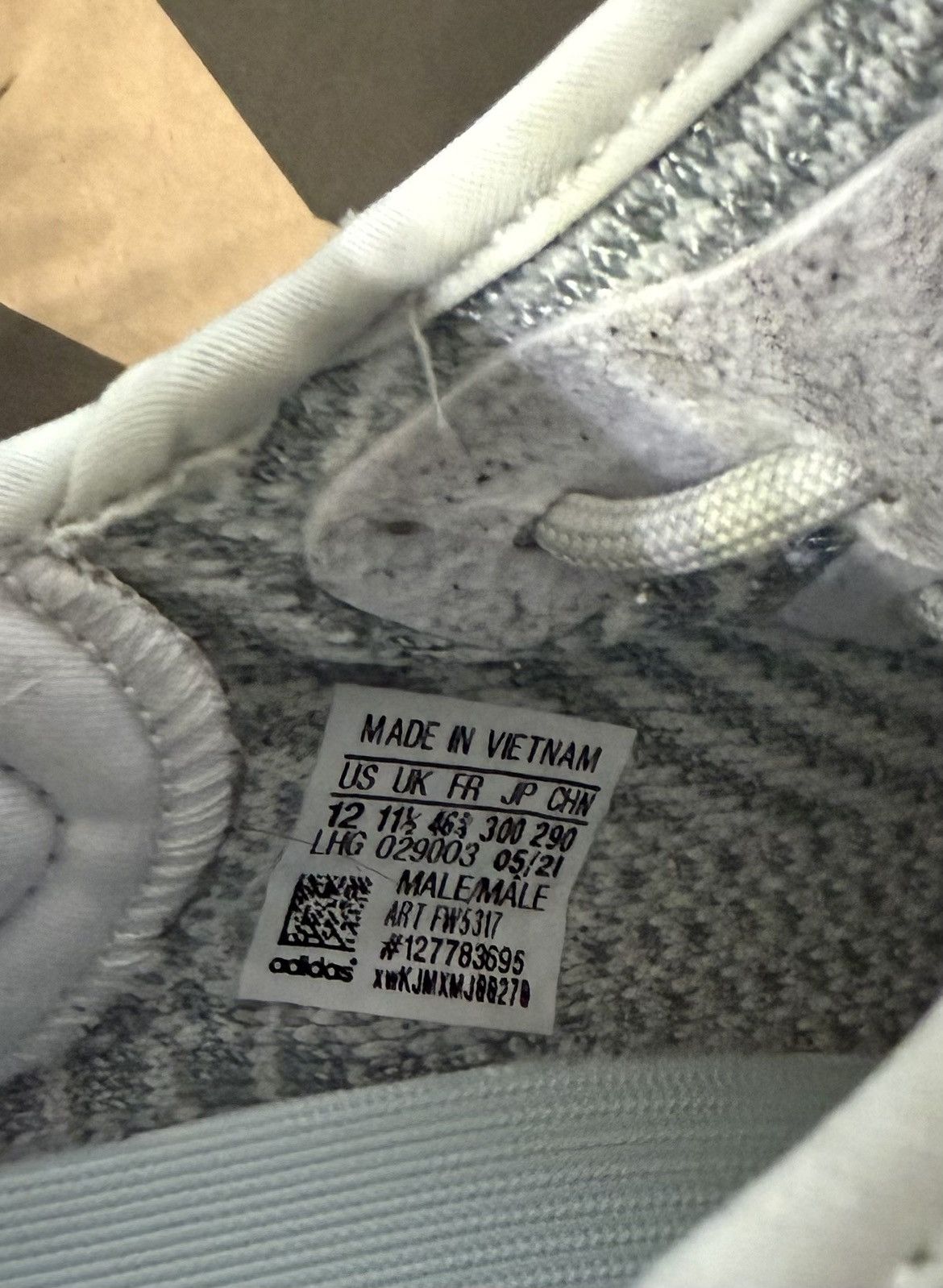 Adidas Yeezy Boost 350 V2 Cloud White Reflective Size 12 Size US 12 / EU 45 - 7 Thumbnail