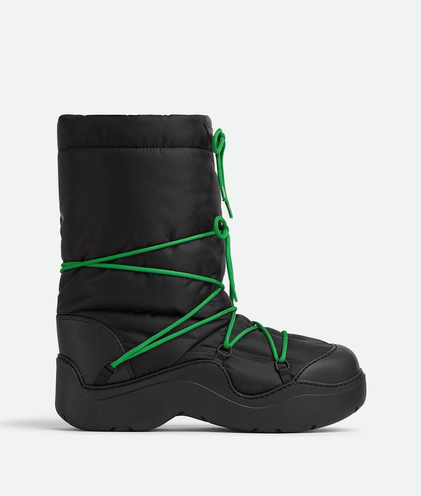 image of Bottega Veneta O1Loc1C0124 Puddle Bomber Boot In Black, Men's (Size 9)