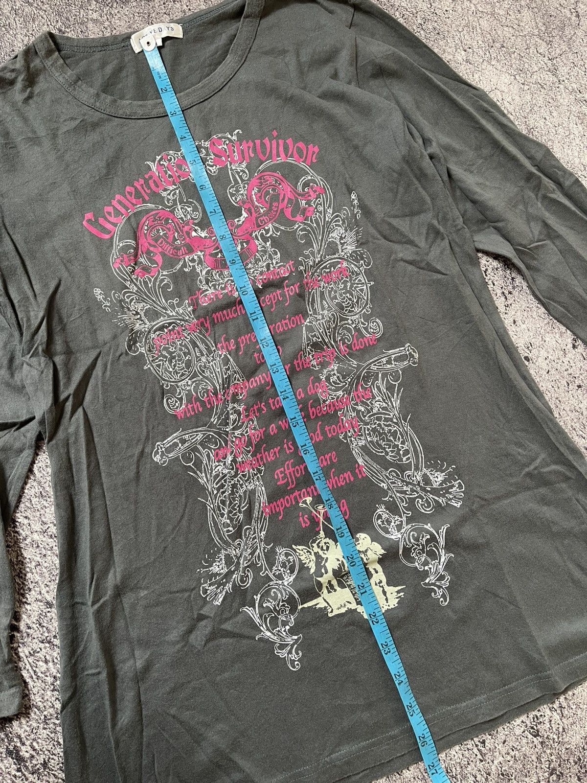 Japanese Brand Y2K Active Days grunge ifsixwasnine longsleeve Size M / US 6-8 / IT 42-44 - 8 Thumbnail
