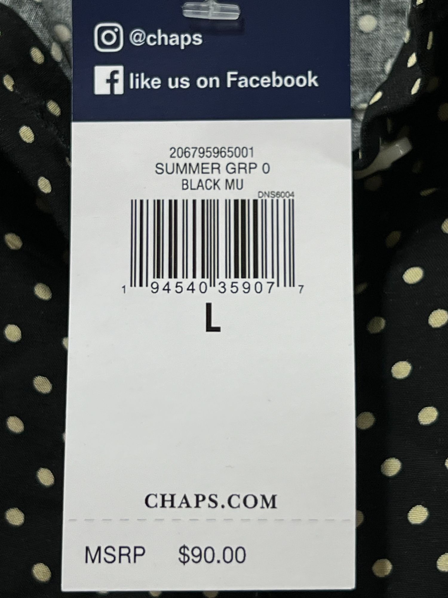 Chaps Chaps- Women's Casual Bohemian Midi Dress V-Neck With Wavy S Size L / US 10 / IT 46 - 11 Thumbnail