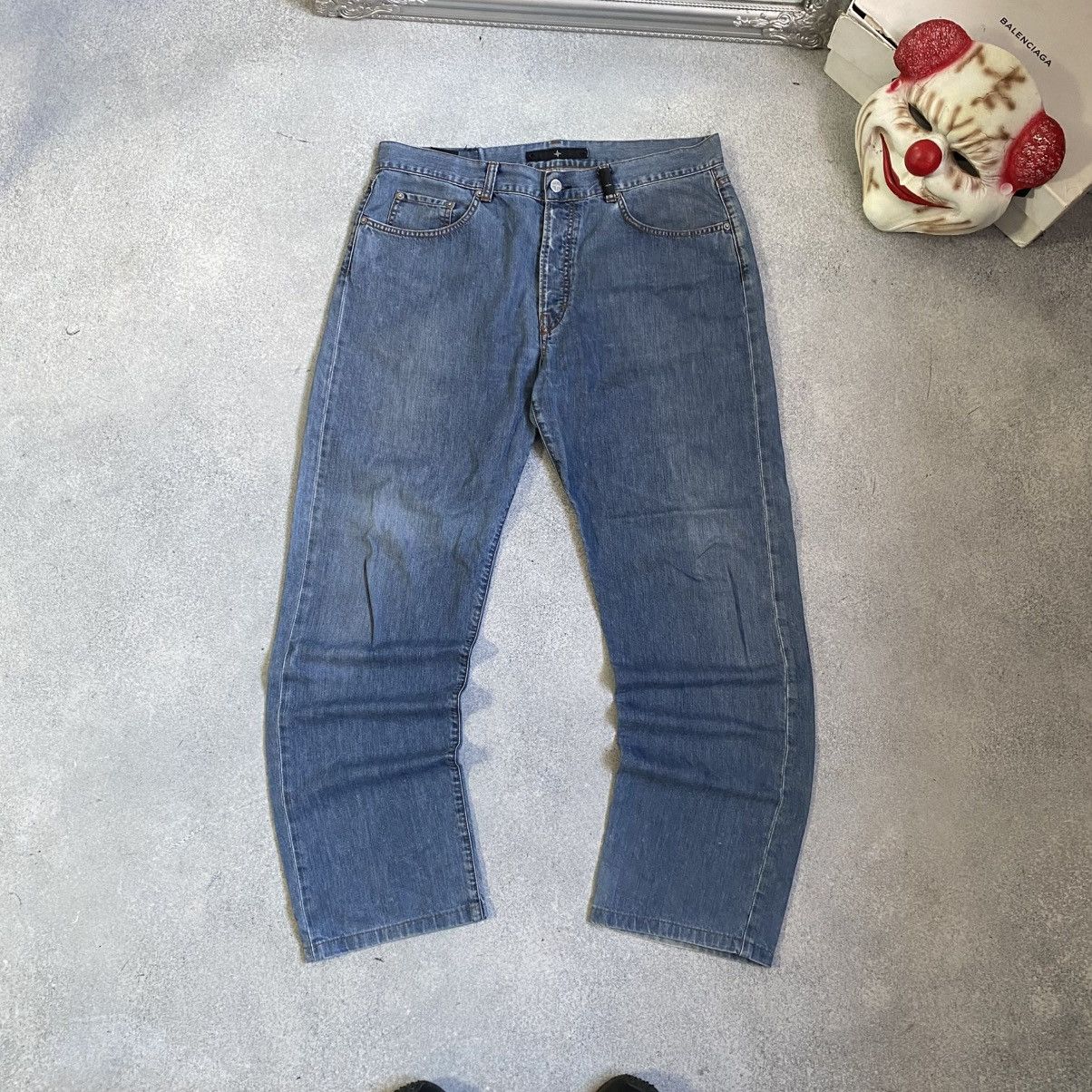 Stone Island Vintage Stone Island Jeans Denim Pants Rare S.I Denims Size US 38 / EU 54 - 7 Thumbnail