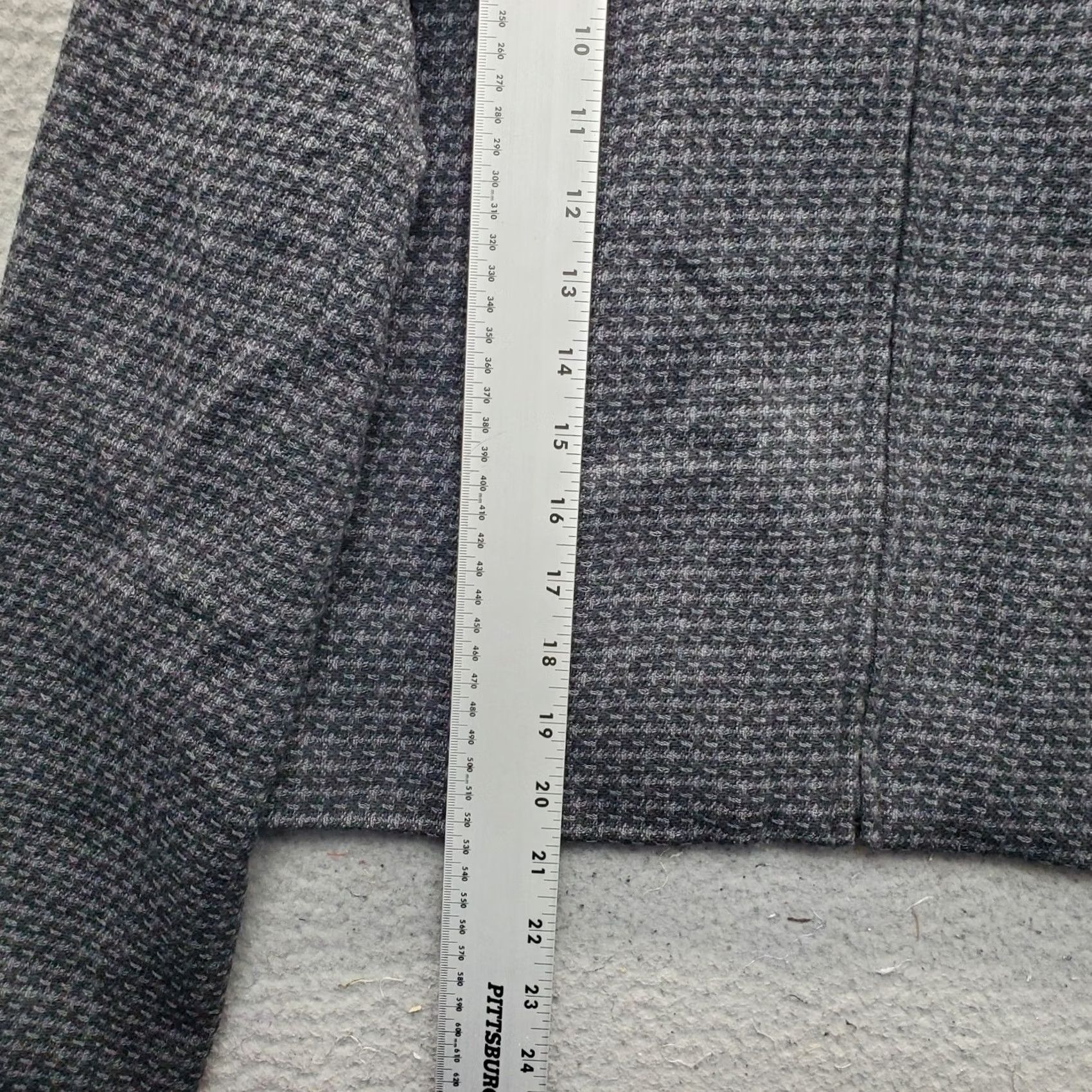 Vintage Amanda Smith Jacket Women Size 6 Wom ens Houndstooth Multi Wool Full Zip Collared Casual Shirt Size M / US 6-8 / IT 42-44 - 3 Thumbnail