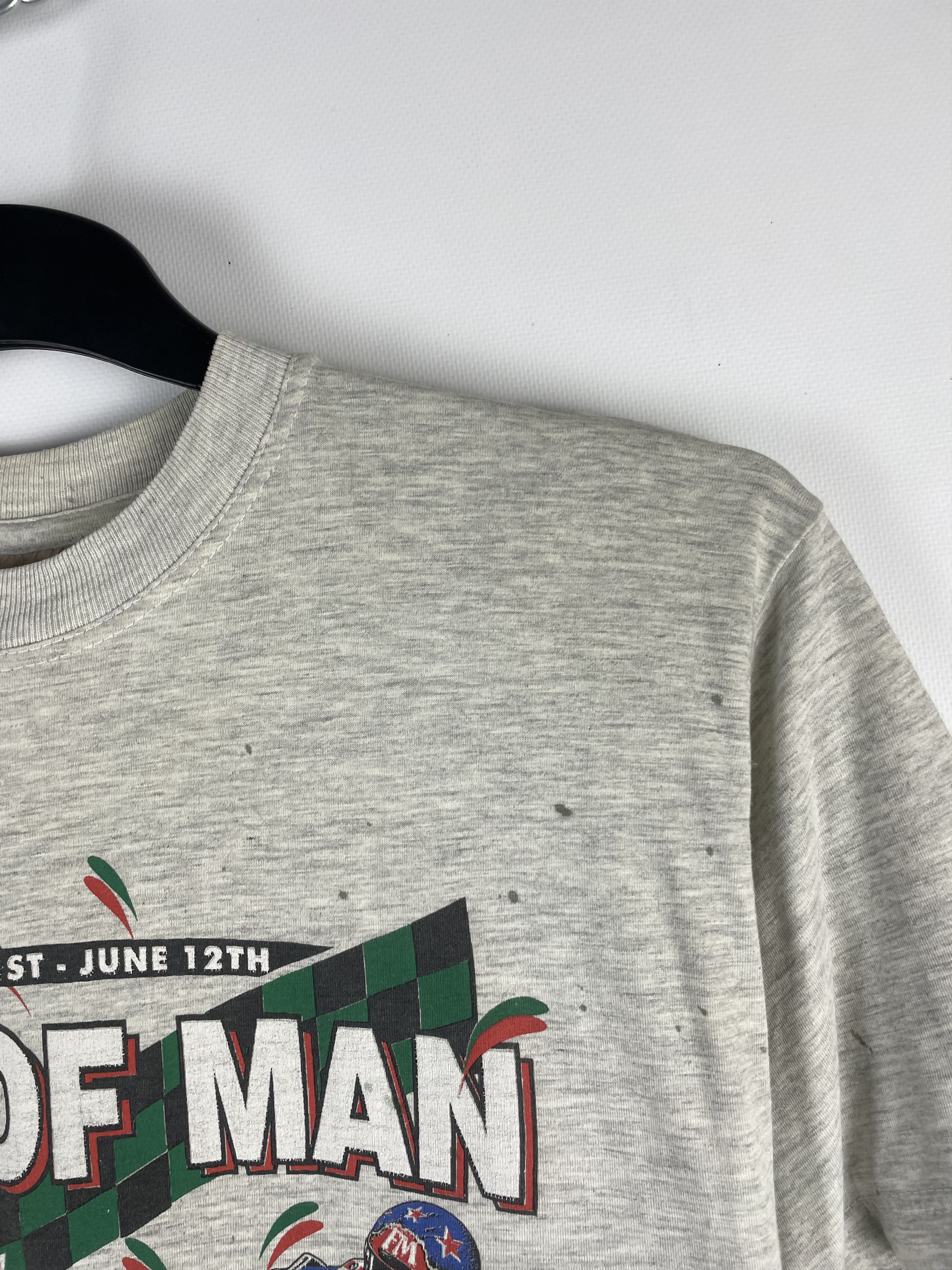 Honda Vintage Rare 1998 Isle of Man T-shirt Size US L / EU 52-54 / 3 - 6 Thumbnail