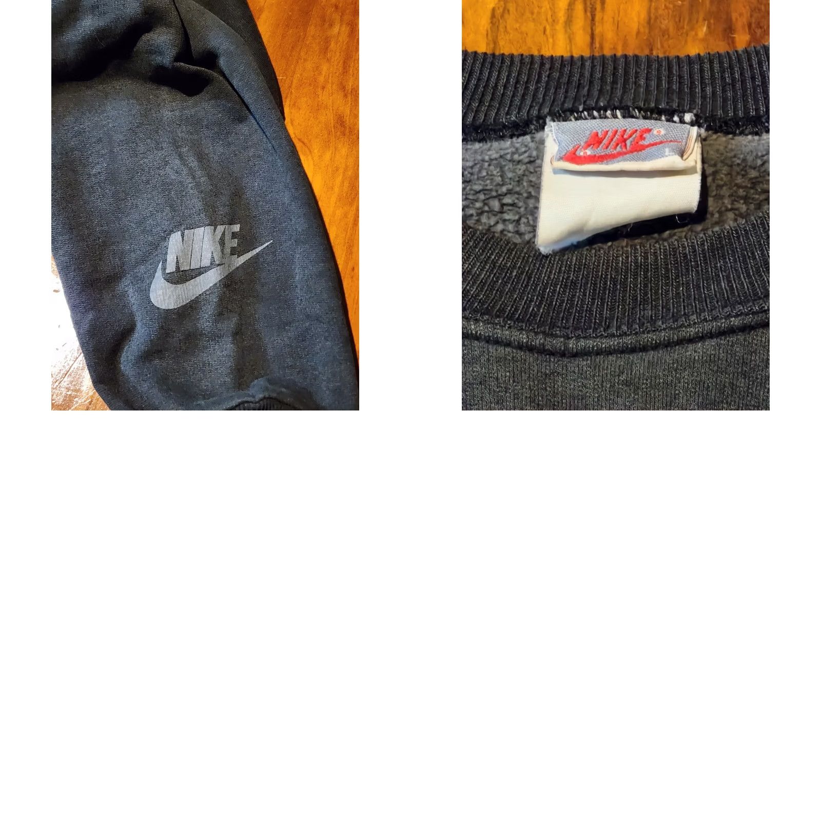 Nike VINTAGE Nike Air Jordan Jumper Large L Black 90s OG 5 Michael Jordan Pullover Mens Rare Size US L / EU 52-54 / 3 - 8 Thumbnail