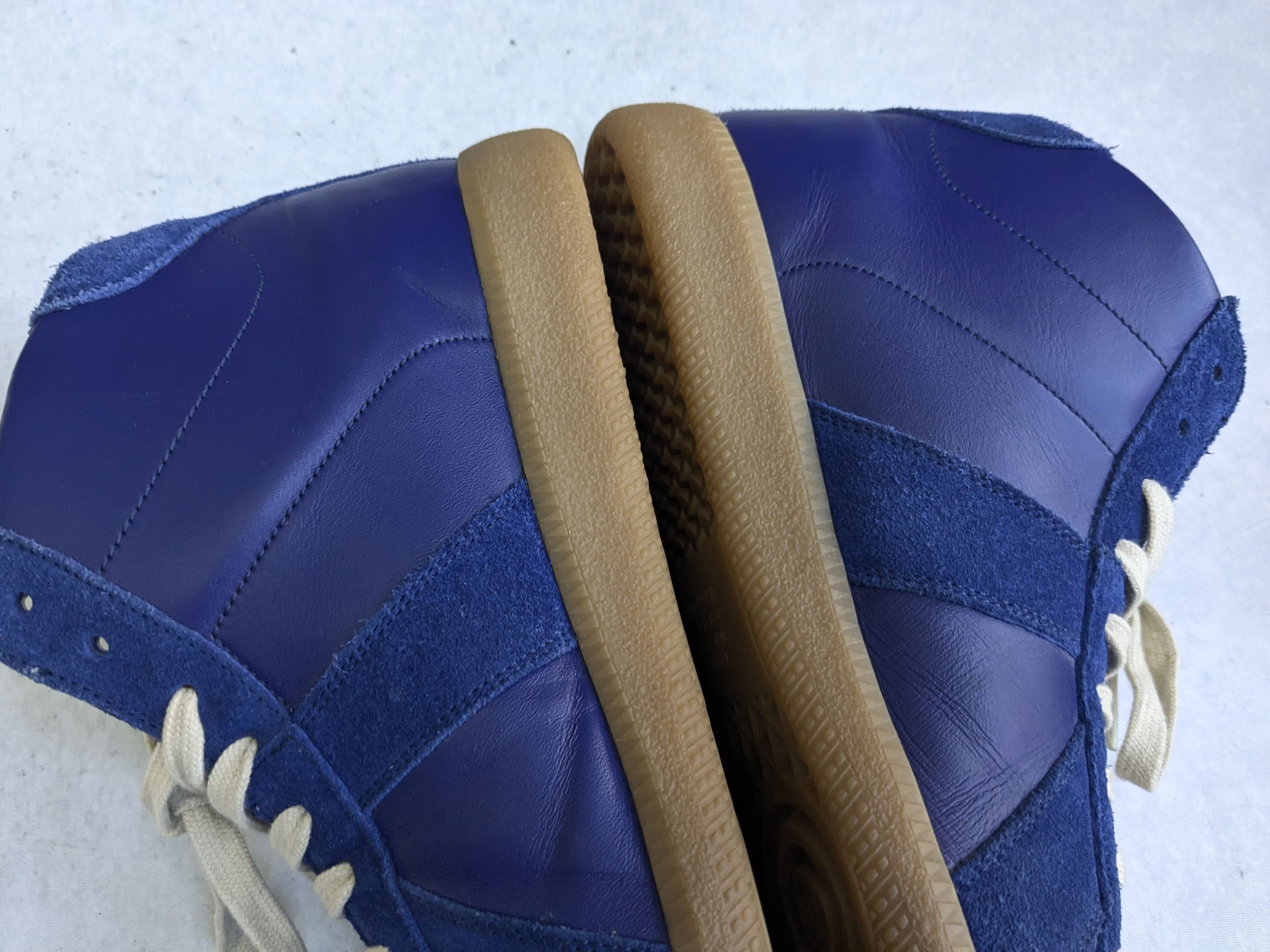 Maison Margiela Maison Margiela Replica GAT Blue 10 43 High Tops Gum Size US 10 / EU 43 - 14 Thumbnail