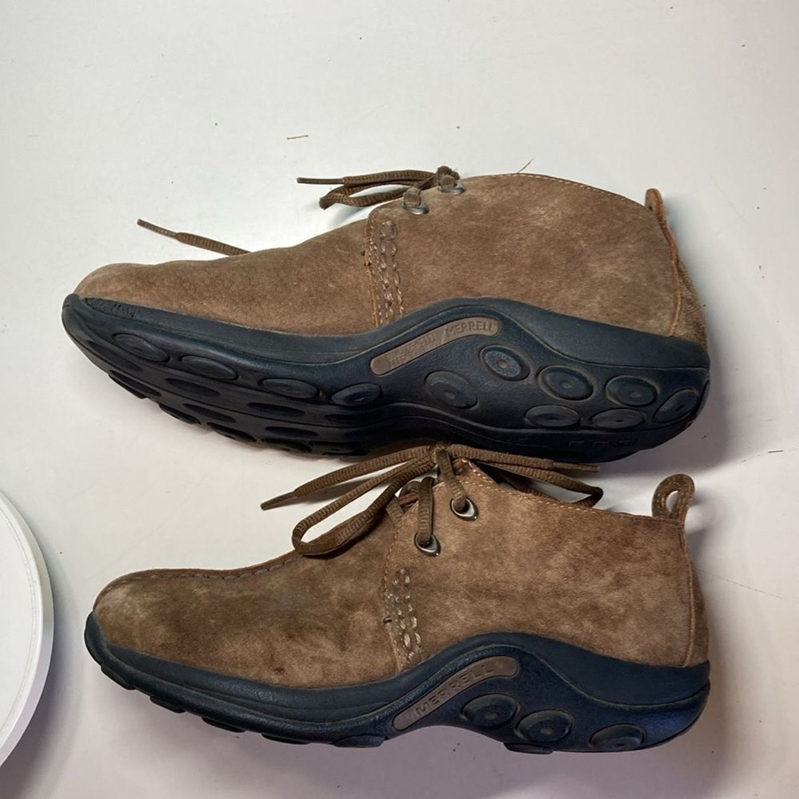 Merrell Merrell Brown Suede Size 40 Mens 7 Jungle Stitch Moc Size US 7 / EU 40 - 9 Thumbnail