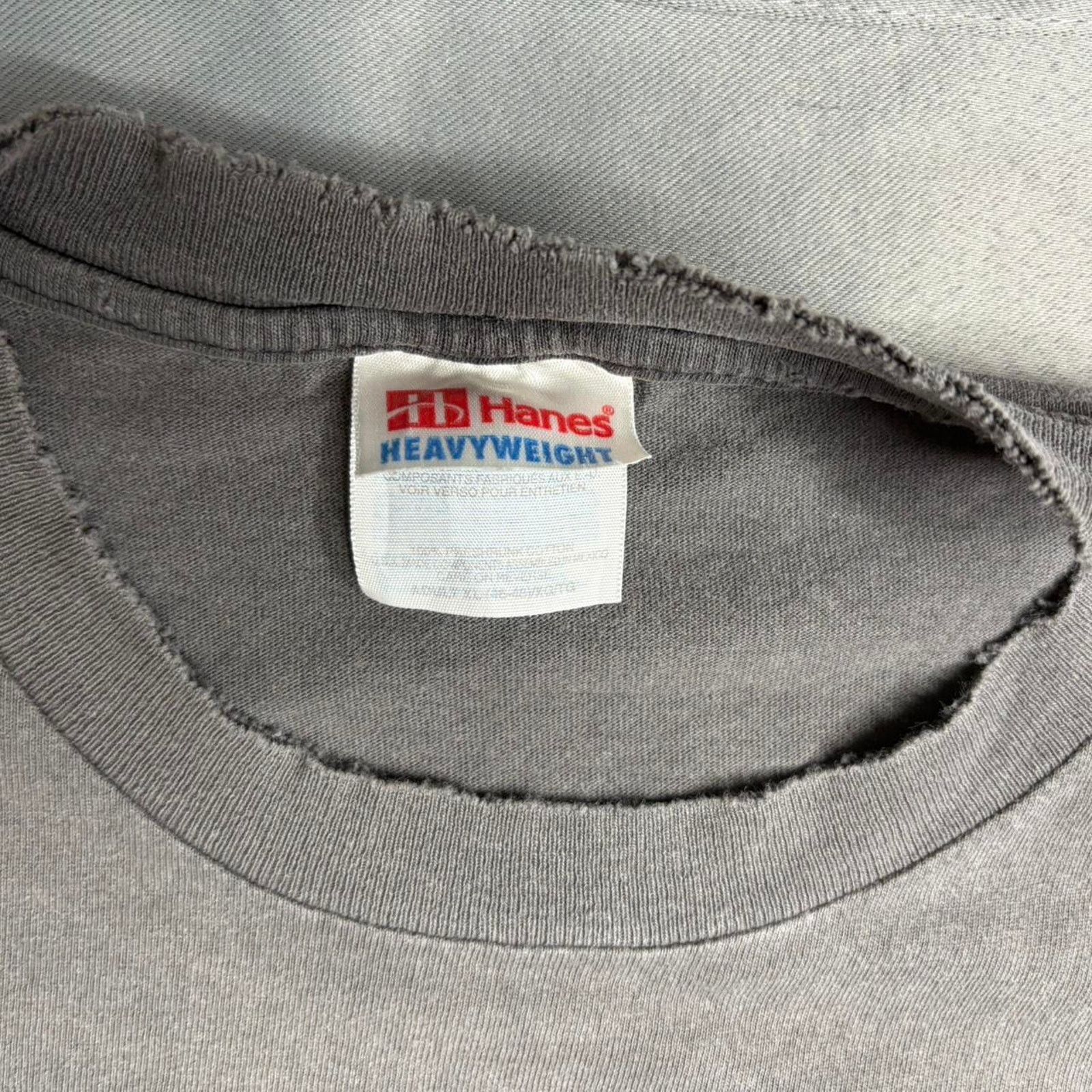 Hanes Vintage berserker “f**ck your yankee blue jeans world tour” Size US XL / EU 56 / 4 - 6 Thumbnail