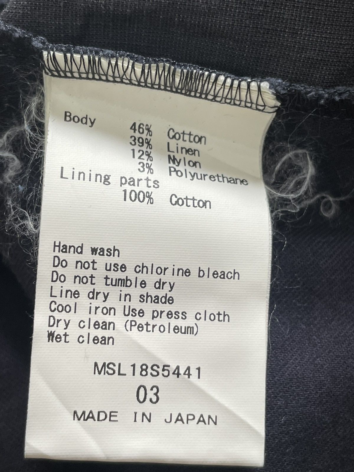 Japanese Brand Solido Men Pants Size US 32 / EU 48 - 5 Thumbnail