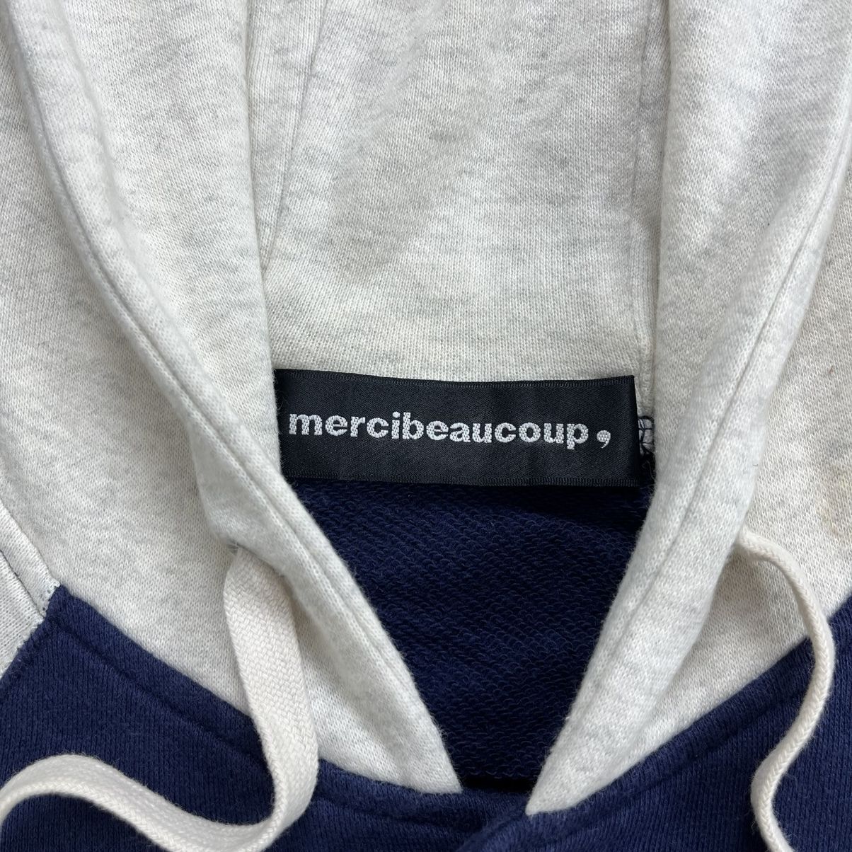 Issey Miyake Vintage Mercibeaucoup Issey Miyake Panda Ear Varsity Hooded Size US L / EU 52-54 / 3 - 5 Thumbnail