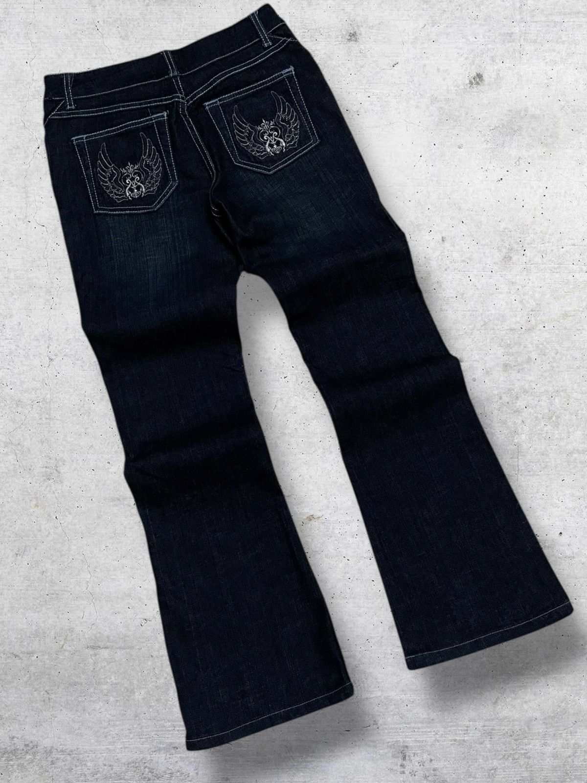 Masaki Matsushima MASAKI MATSUHIMA JAPAN DESIGNER 1990S ICONIC FLARED DENIM Size US 28 / EU 44 - 8 Thumbnail