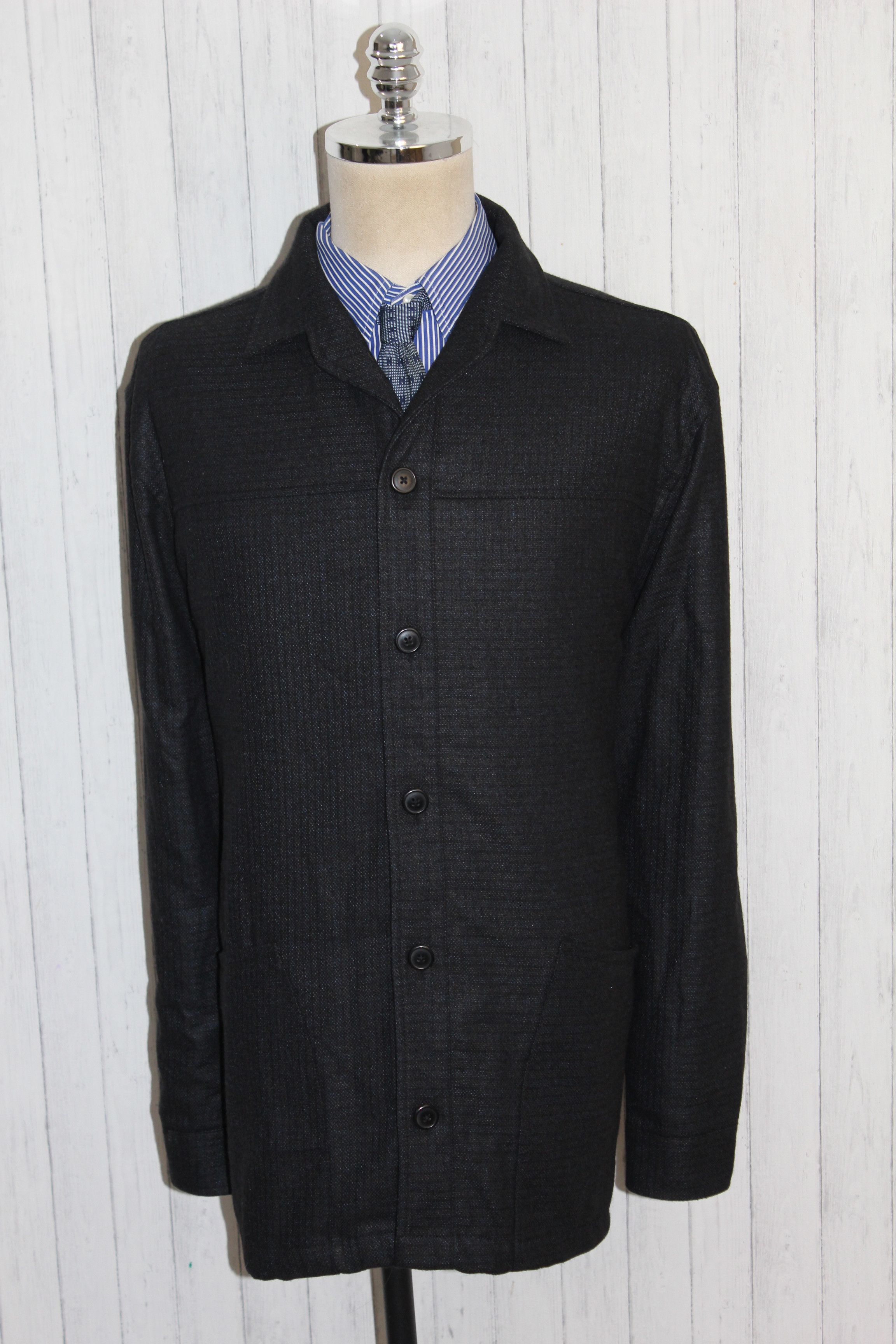 Barbour BARBOUR Wool Coat Jacket Size US XXL / EU 58 / 5 - 3 Thumbnail