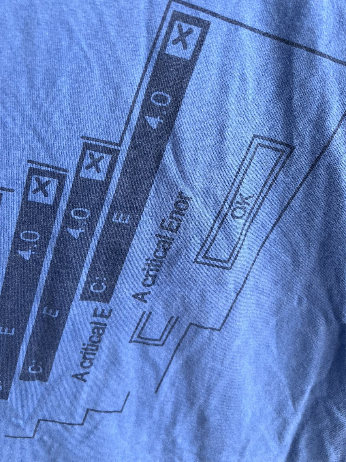 Cav Empt Cav Empt A Critical Error Tee Size US XL / EU 56 / 4 - 7 Thumbnail