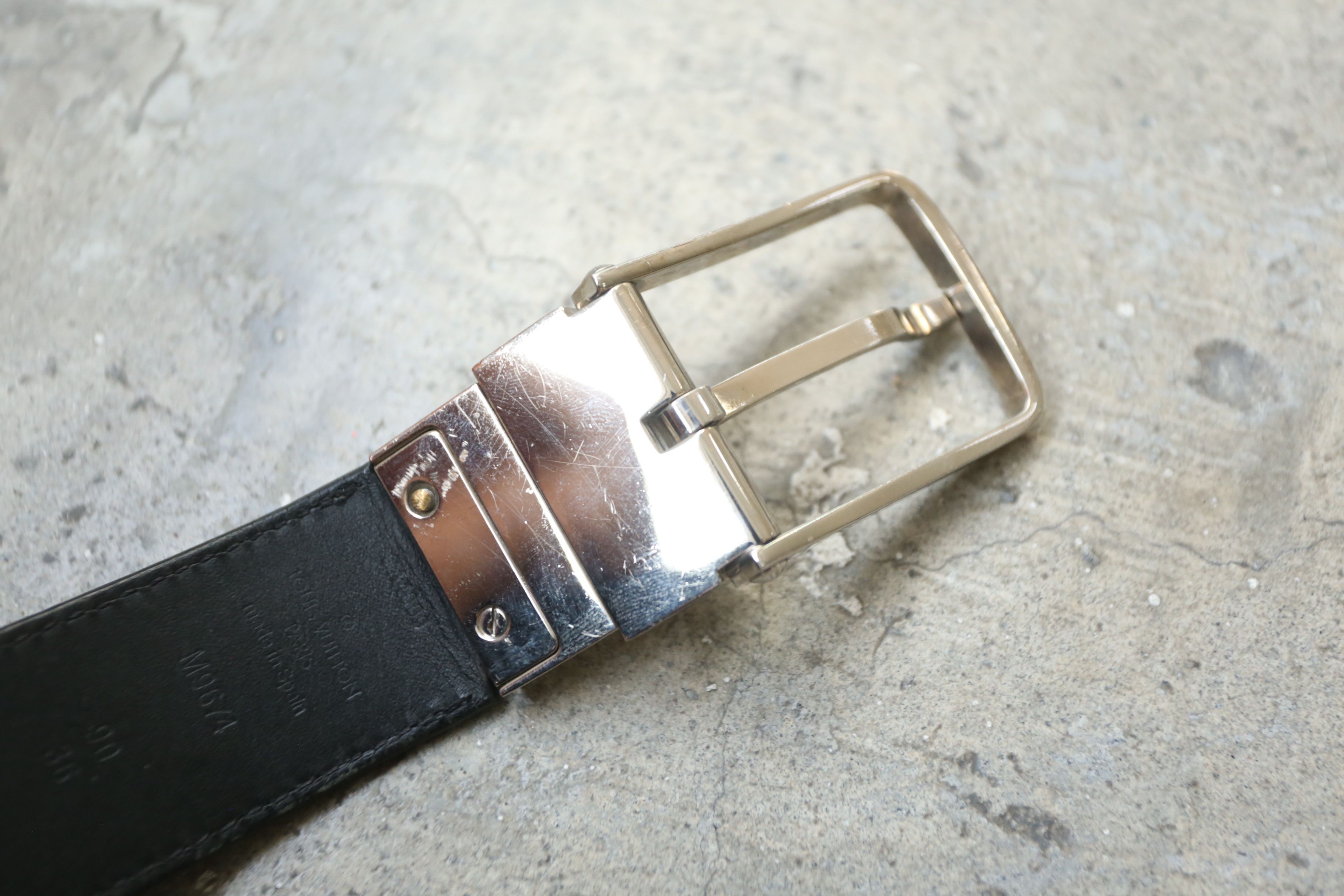 Louis Vuitton Louis Vuitton - 2014 - Damier 35mm Reversible Belt Size 30 - 5 Thumbnail