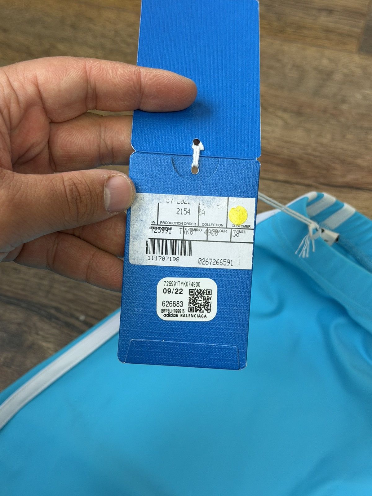 Adidas × Balenciaga Balenciaga x Adidas Pantashoes Blue Size 38 / S NWT Heels Size US 8 / IT 38 - 16 Thumbnail