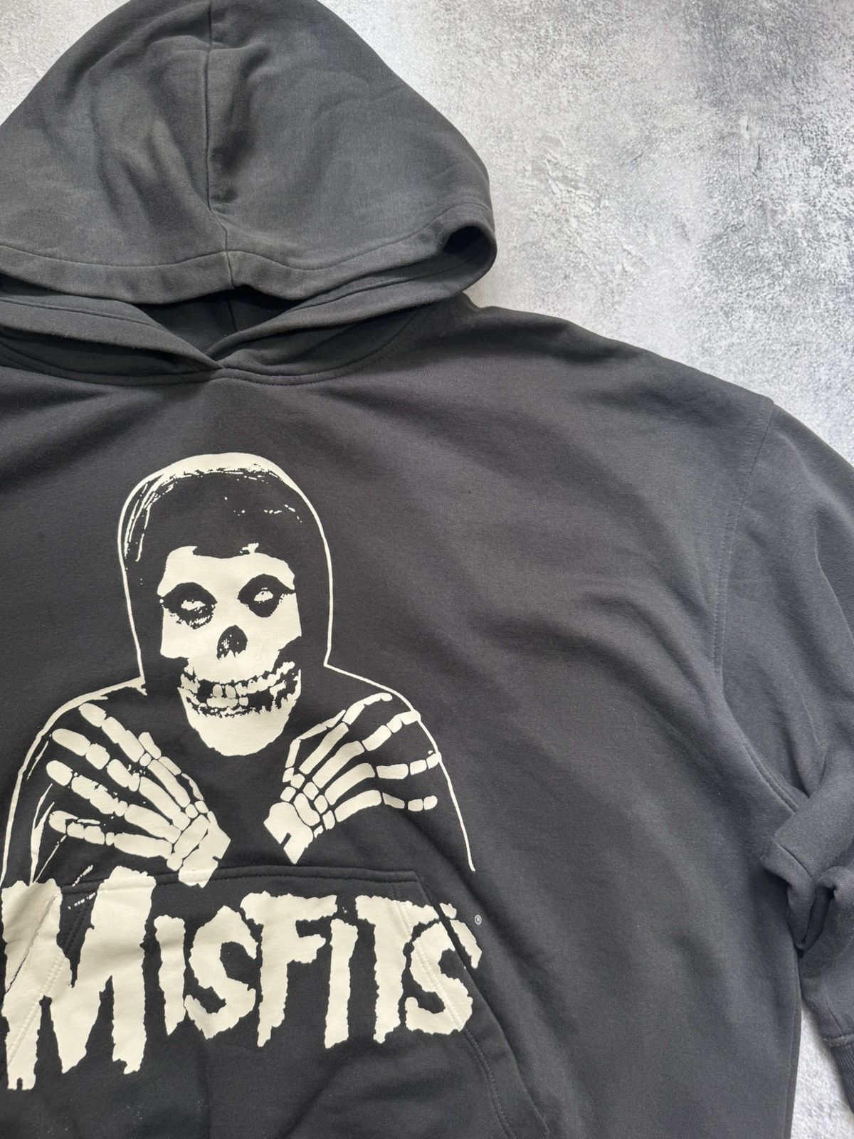 Band Tees × Misfits Misfits H&M skull logo hoodie rock band tees merch Size US L / EU 52-54 / 3 - 3 Thumbnail