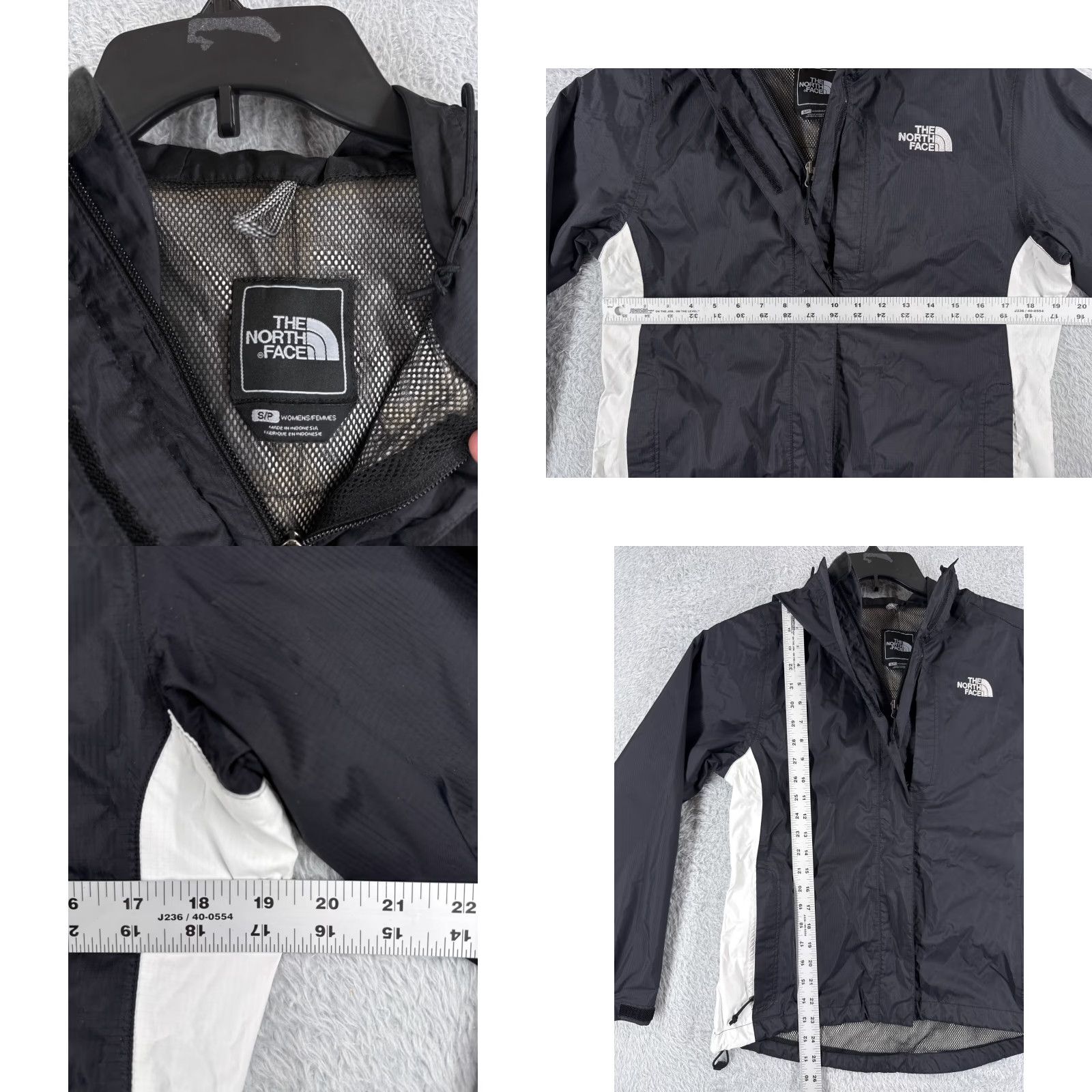 The North Face The North Face Jacket Women Small Black HyVent Full Zip Hooded Nylon Shell Size S / US 4 / IT 40 - 8 Thumbnail