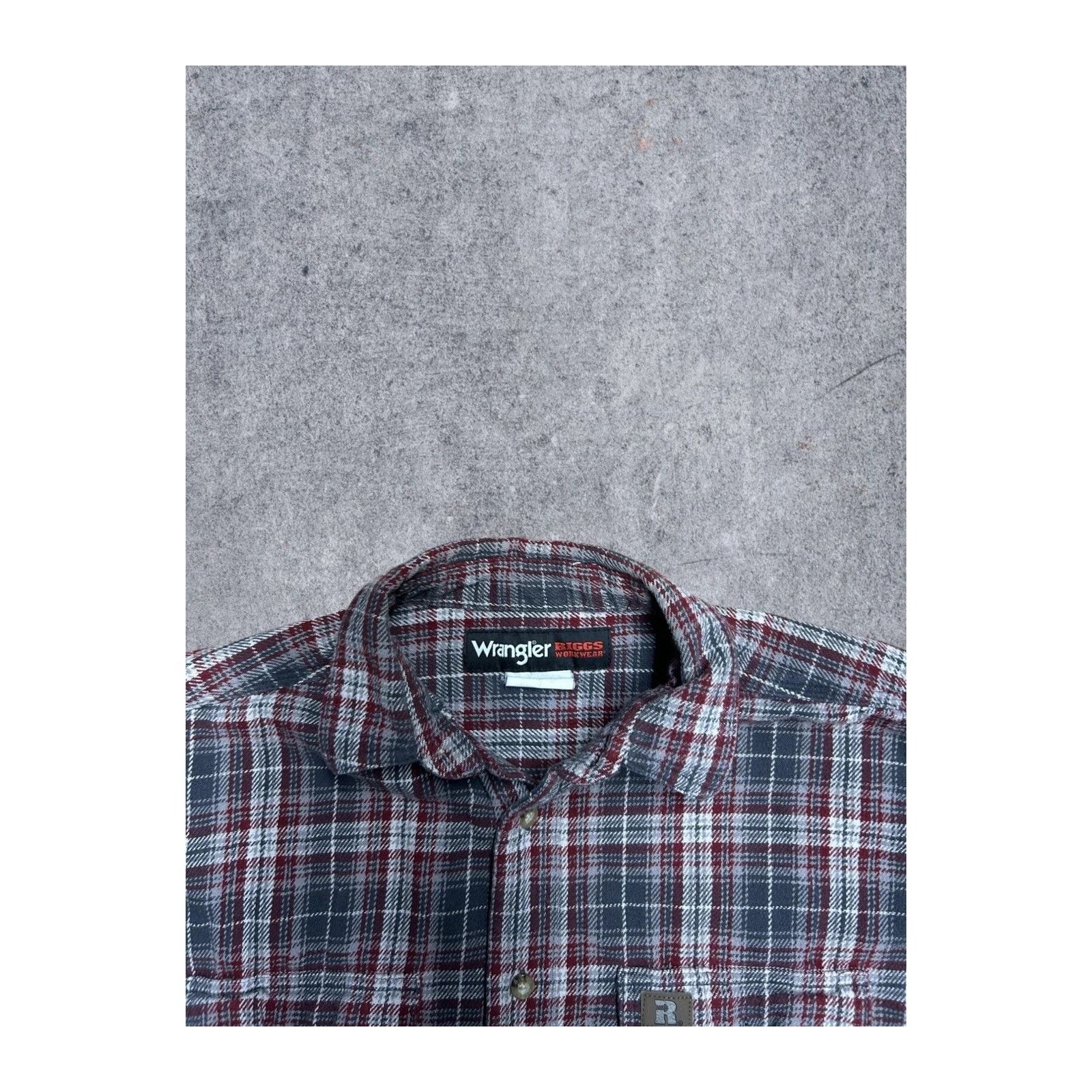 Wrangler Wrangler Riggs Workwear Shirt Men's XL T Flannel Plaid L/S R Size US XL / EU 56 / 4 - 2 Thumbnail