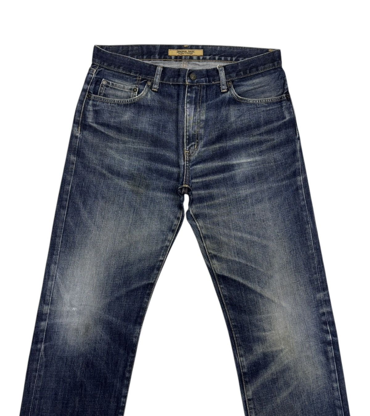 Jean × Undercover × Uniqlo UNIQLO S-002 DENIM BAGGY JEAN UNDERCOVER STYLE BASIC Size US 34 / EU 50 - 5 Thumbnail