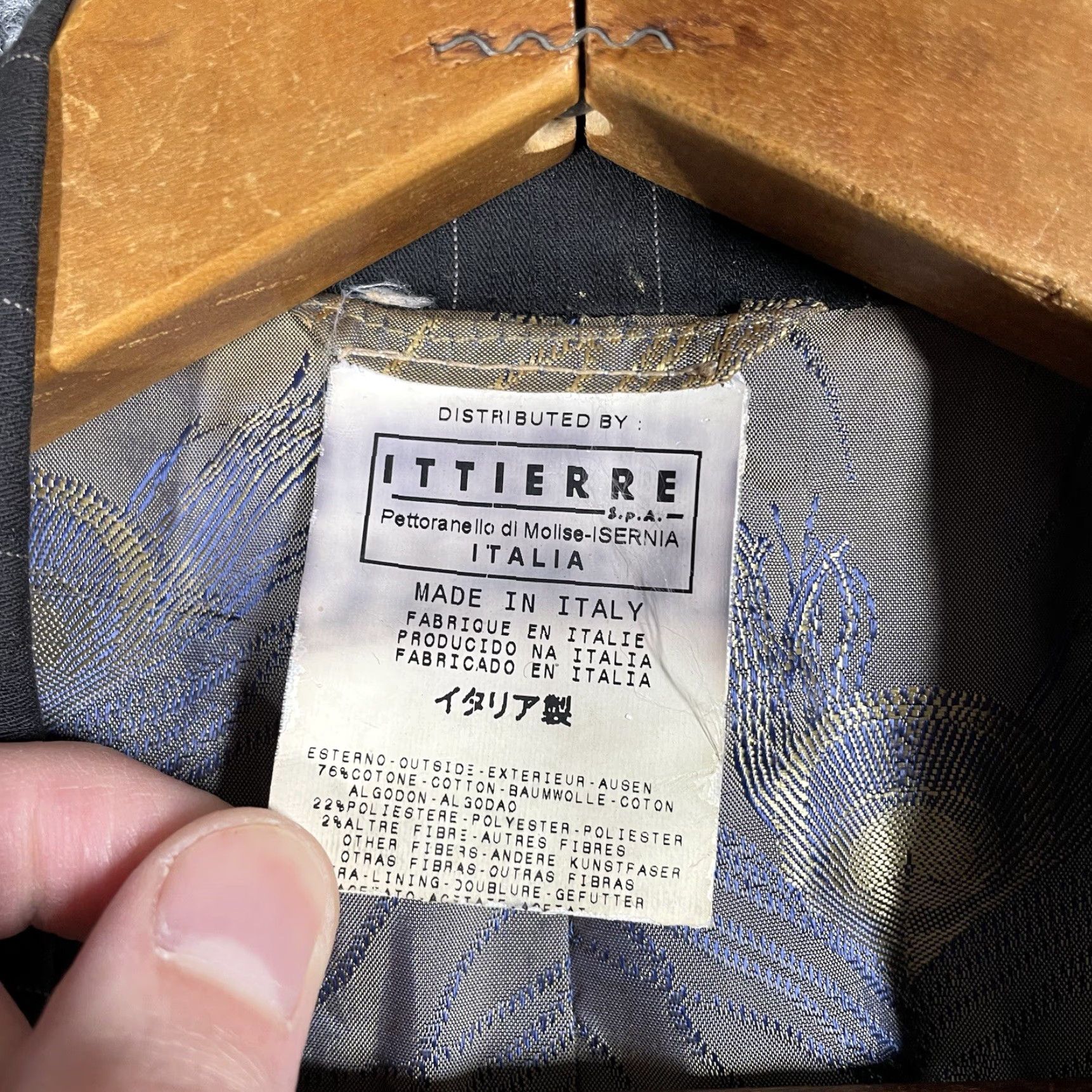 Dolce & Gabbana Dolce&Gabbana Blazer Jacket Mens Size 40 Striped Black Two-Button Single-Breasted 2 Piece Classic Designer Special Occasion Mantel Jacket Mens Size 40R - 7 Thumbnail