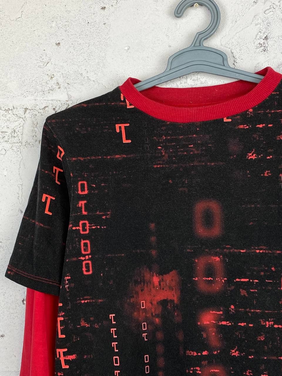 Vintage Crazy Vintage Avant Garde Y2K Matrix Long Sleeve T-shirt Size US M / EU 48-50 / 2 - 3 Thumbnail