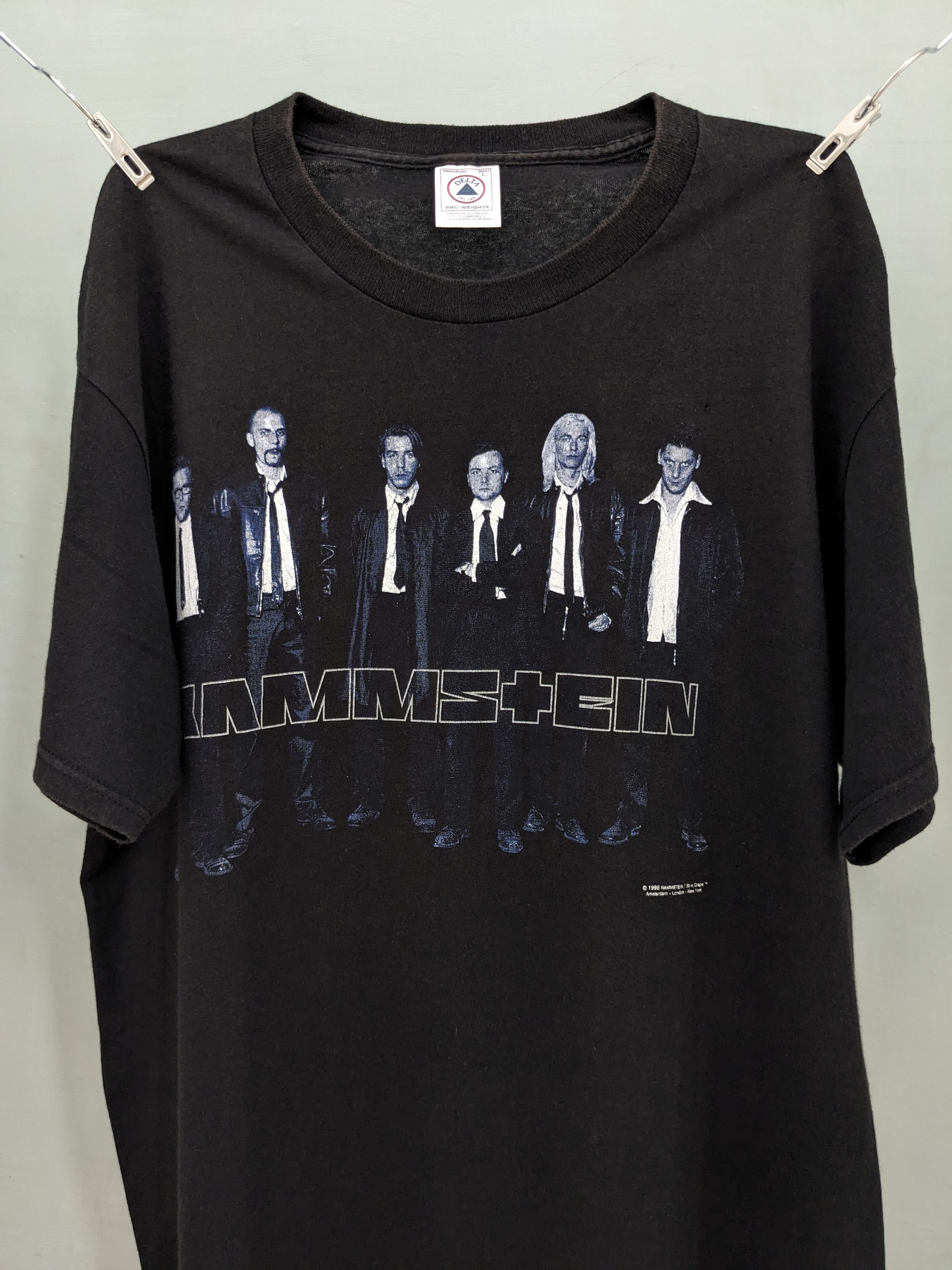Vintage Rammstein Family Value Tour 1998 ( With Backhit ) Size US L / EU 52-54 / 3 - 1 Thumbnail