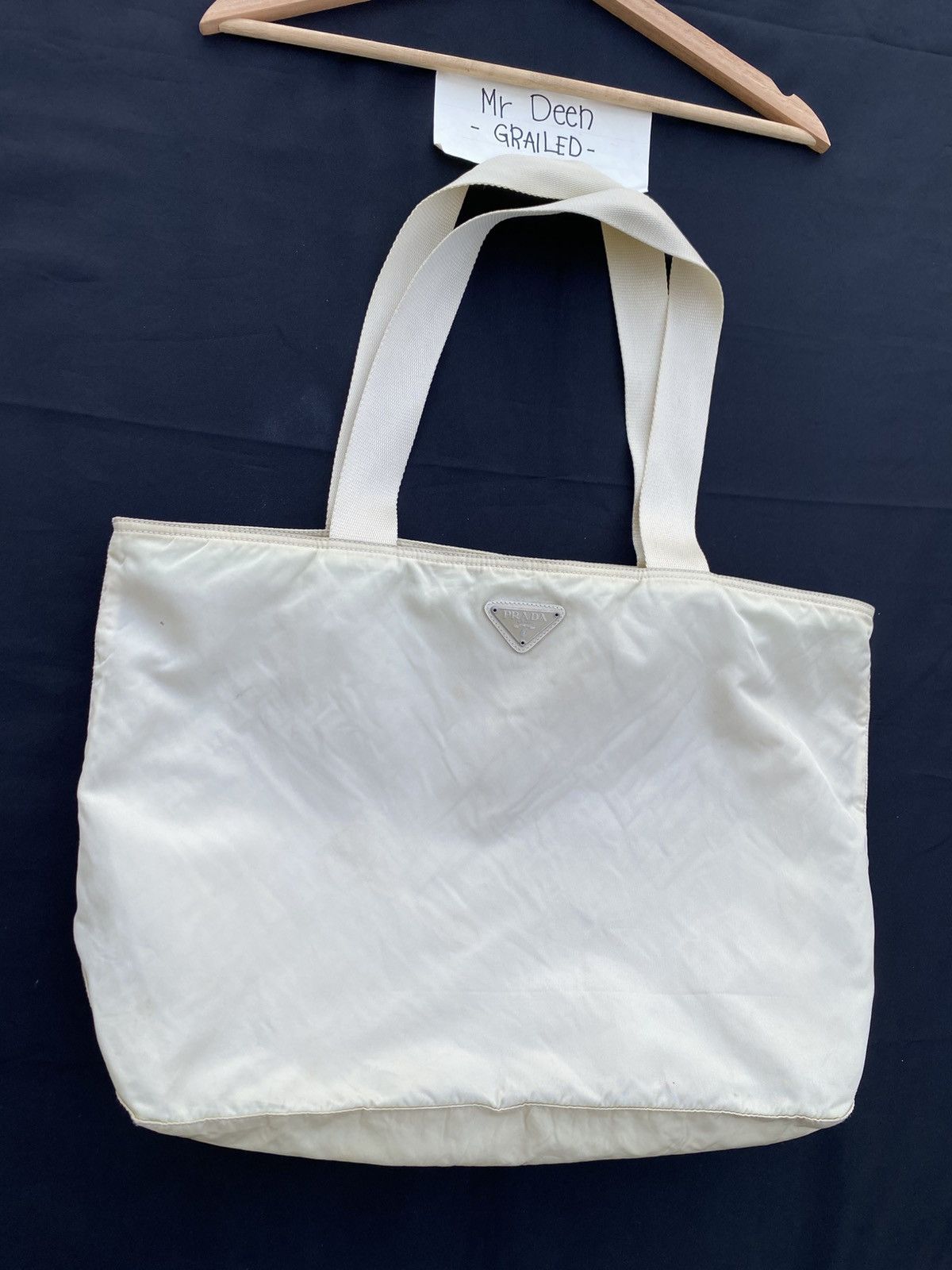 Prada Rare Vintage PRADA Nylon Tote Bag Size ONE SIZE - 3 Thumbnail