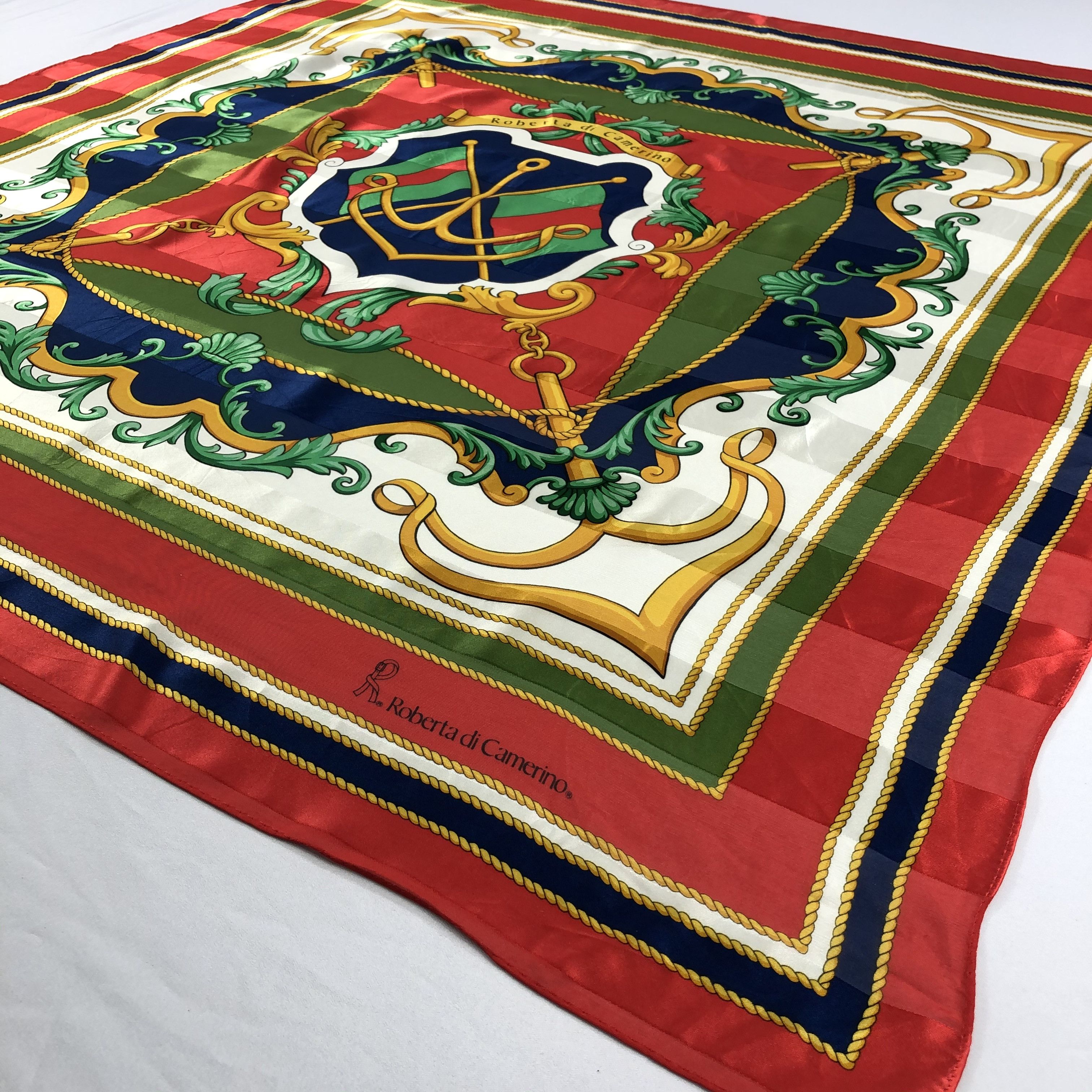 Roberta di Camerino Vintage Roberta Di Camerino Silk Scarf Size ONE SIZE - 3 Thumbnail