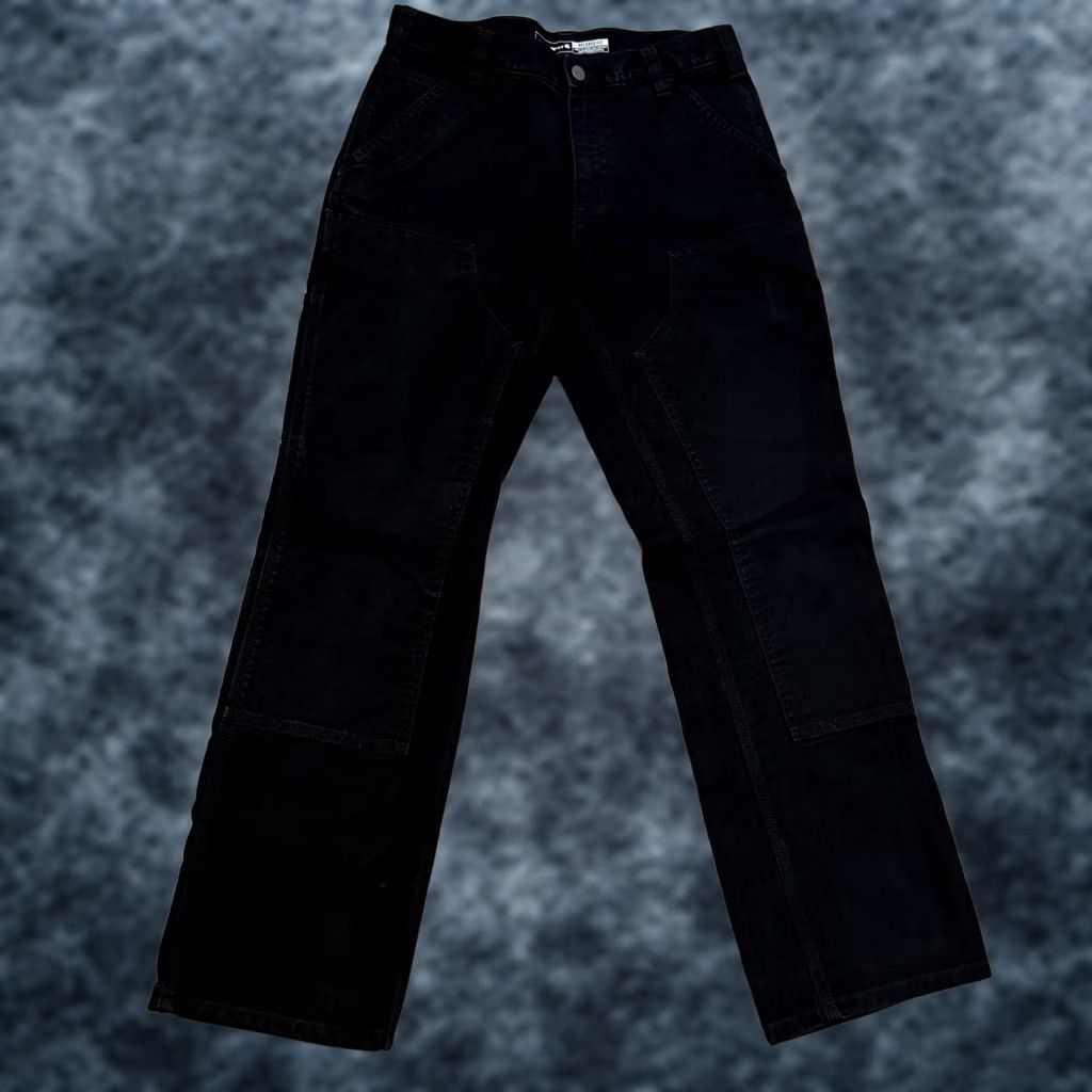 Carhartt VINTAGE Carhartt Pants Men's 30x30 Relaxed Fit Carpenter Workwear BLK Size US 30 / EU 46 - 1 Thumbnail