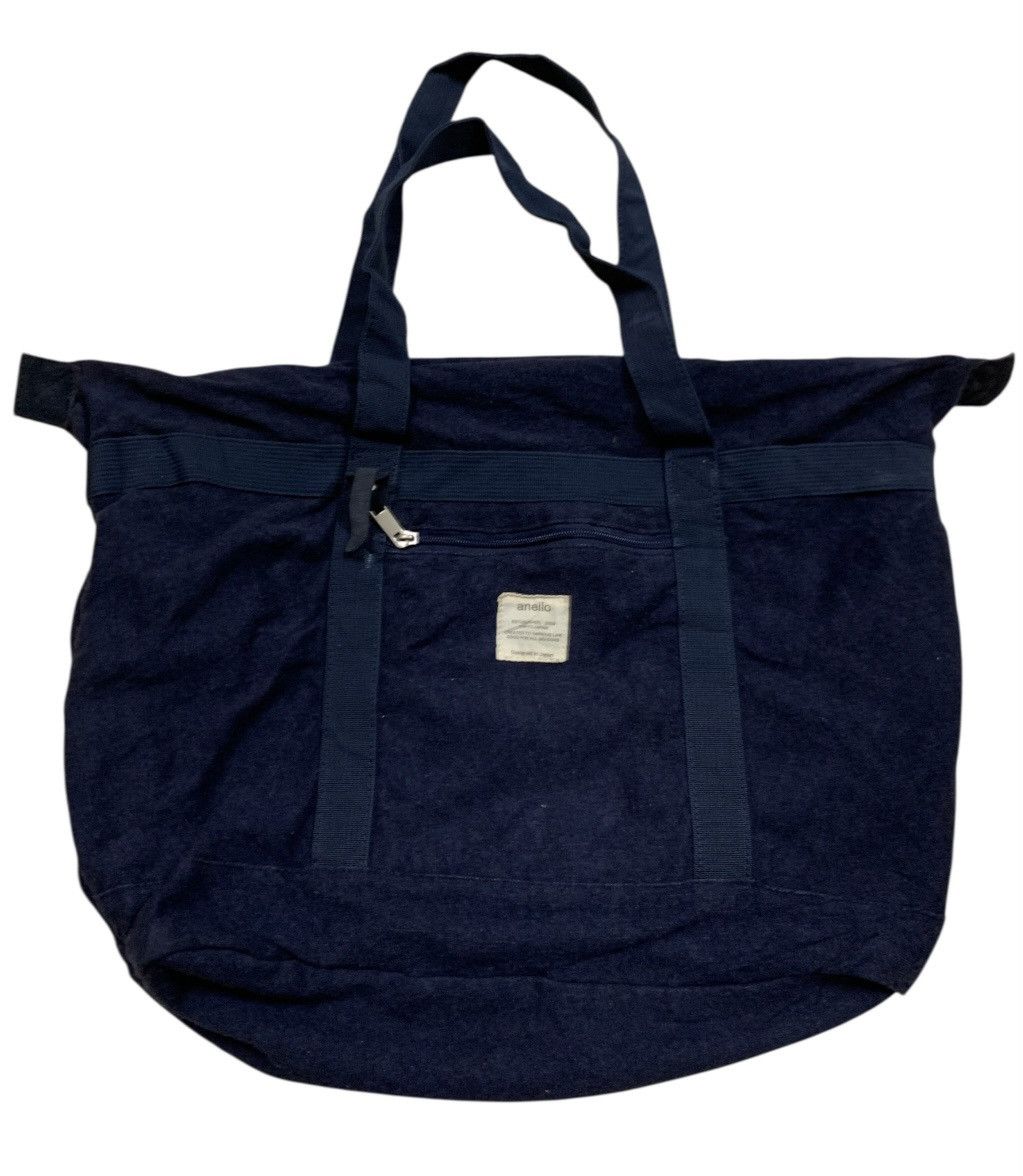 Designer Anello Zipper Large Tote Bag Size ONE SIZE - 9 Thumbnail