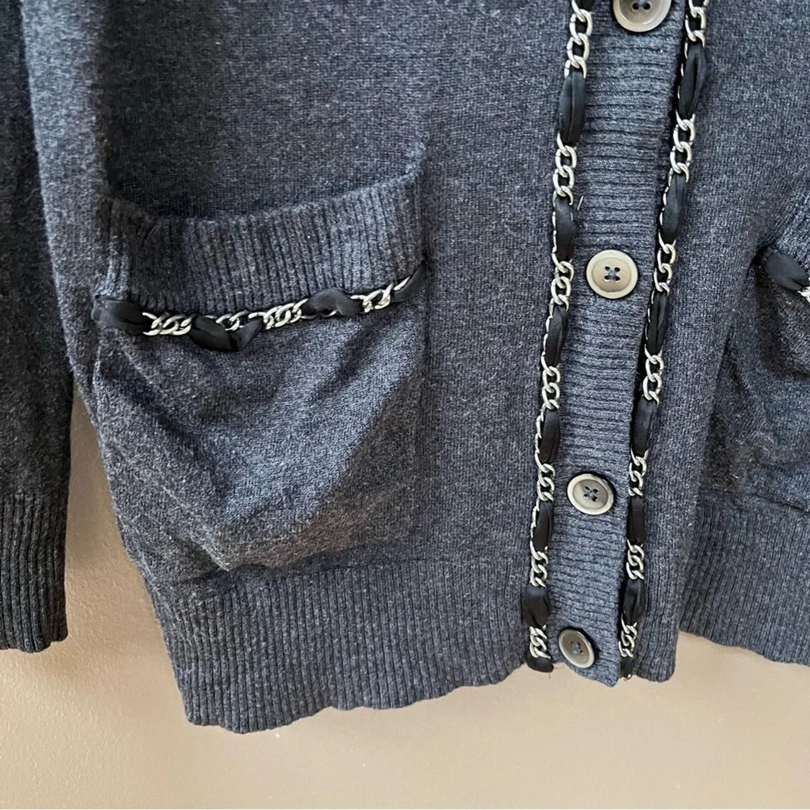 Other Jodi Arnold For The Limited Gray Cardigan Size Small Size S / US 4 / IT 40 - 3 Thumbnail