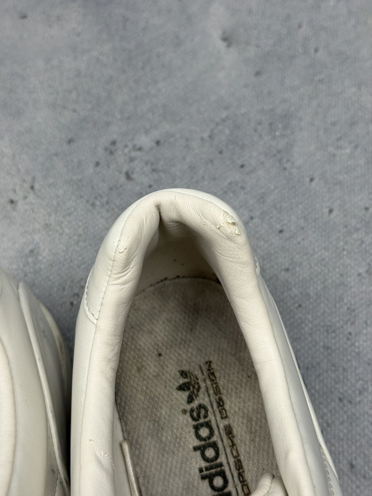 Adidas × Porsche Design Vintage Adidas Porsche Design 356 White Leather Sneakers 00s Size US 10 / EU 43 - 16 Thumbnail