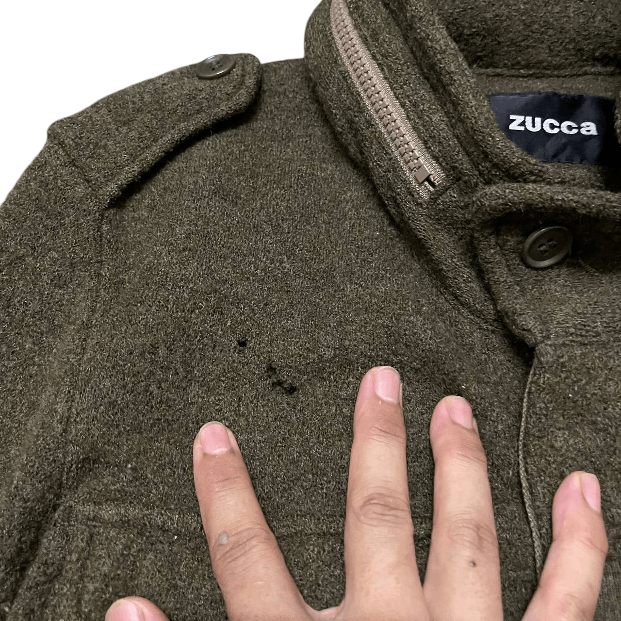 Zucca Vintage Zucca Issey Miyake Wool Jacket Size US M / EU 48-50 / 2 - 5 Thumbnail