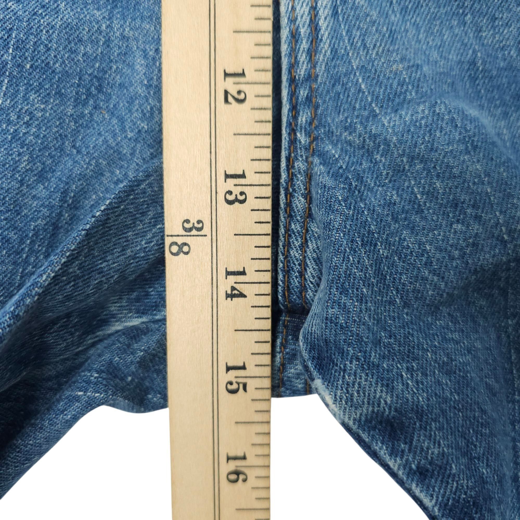 Wrangler Wrangler PBR Relaxed Fit Jeans Mens 40x34 Original Western Size US 40 / EU 56 - 15 Thumbnail