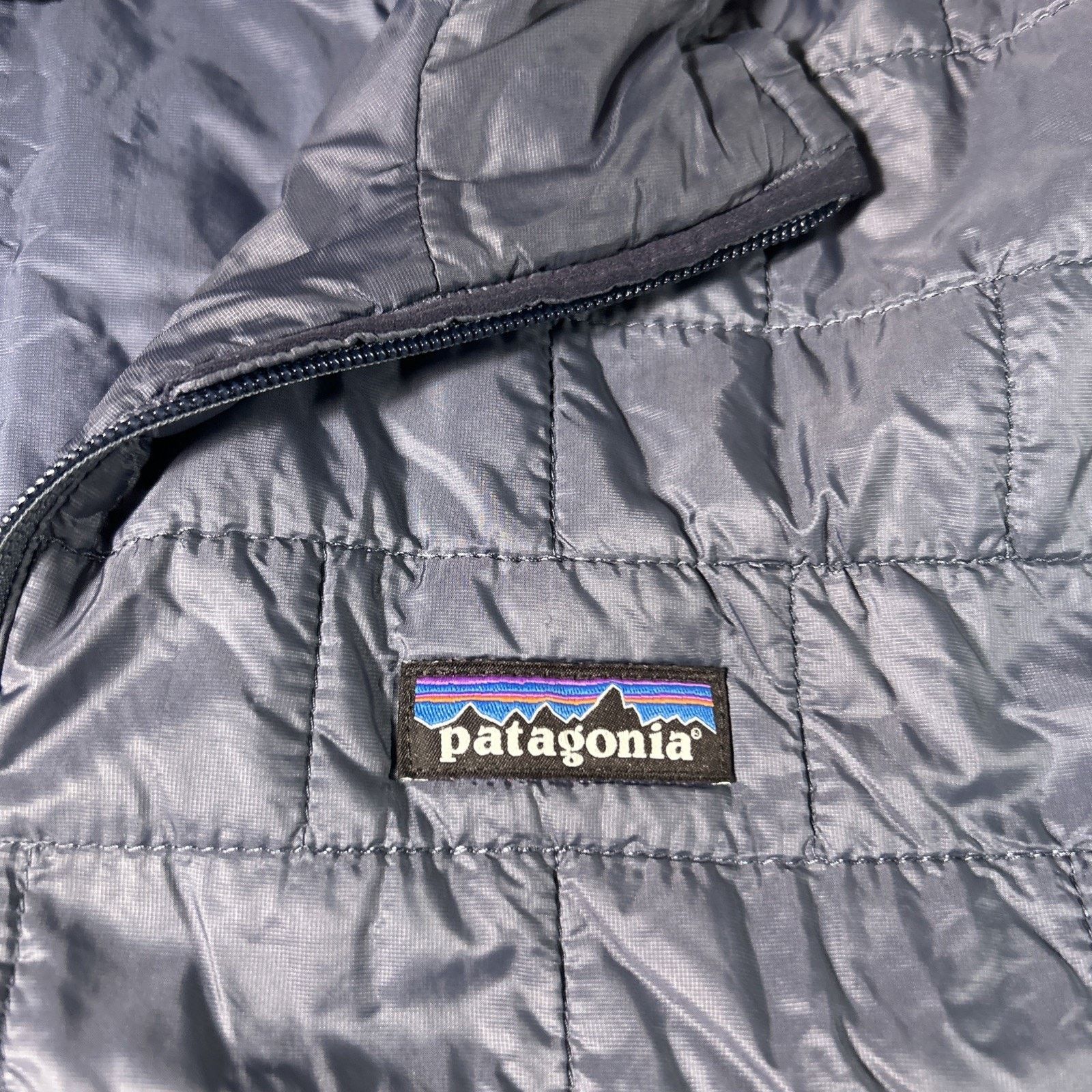 Patagonia Patagonia Nano Puff Jacket Small Navy Quilted Puffer Coat Size US S / EU 44-46 / 1 - 6 Thumbnail