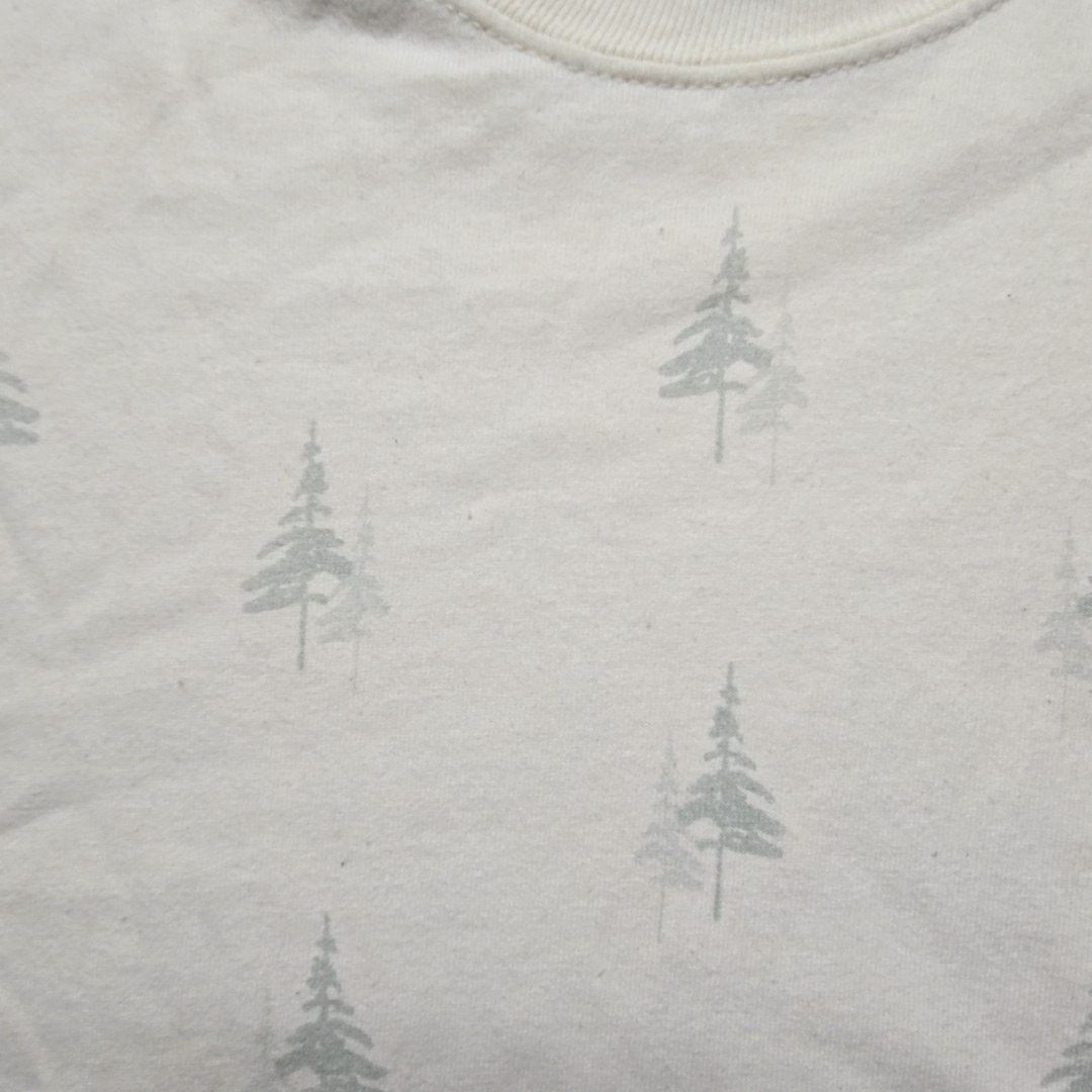 Artisan Outfitters Vintage Artisans Winter Themed L Cream AOP Tree Print Shirt Size US L / EU 52-54 / 3 - 2 Thumbnail