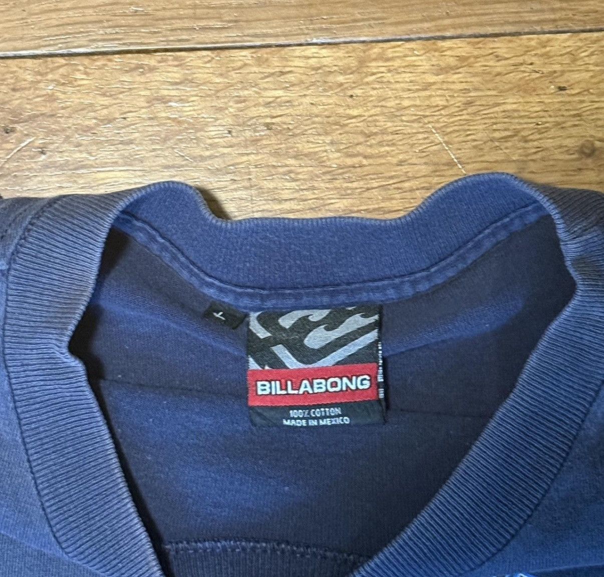 Billabong 90's Vintage Billabong Embroidered Logo T-Shirt - Size Large Size US L / EU 52-54 / 3 - 4 Thumbnail