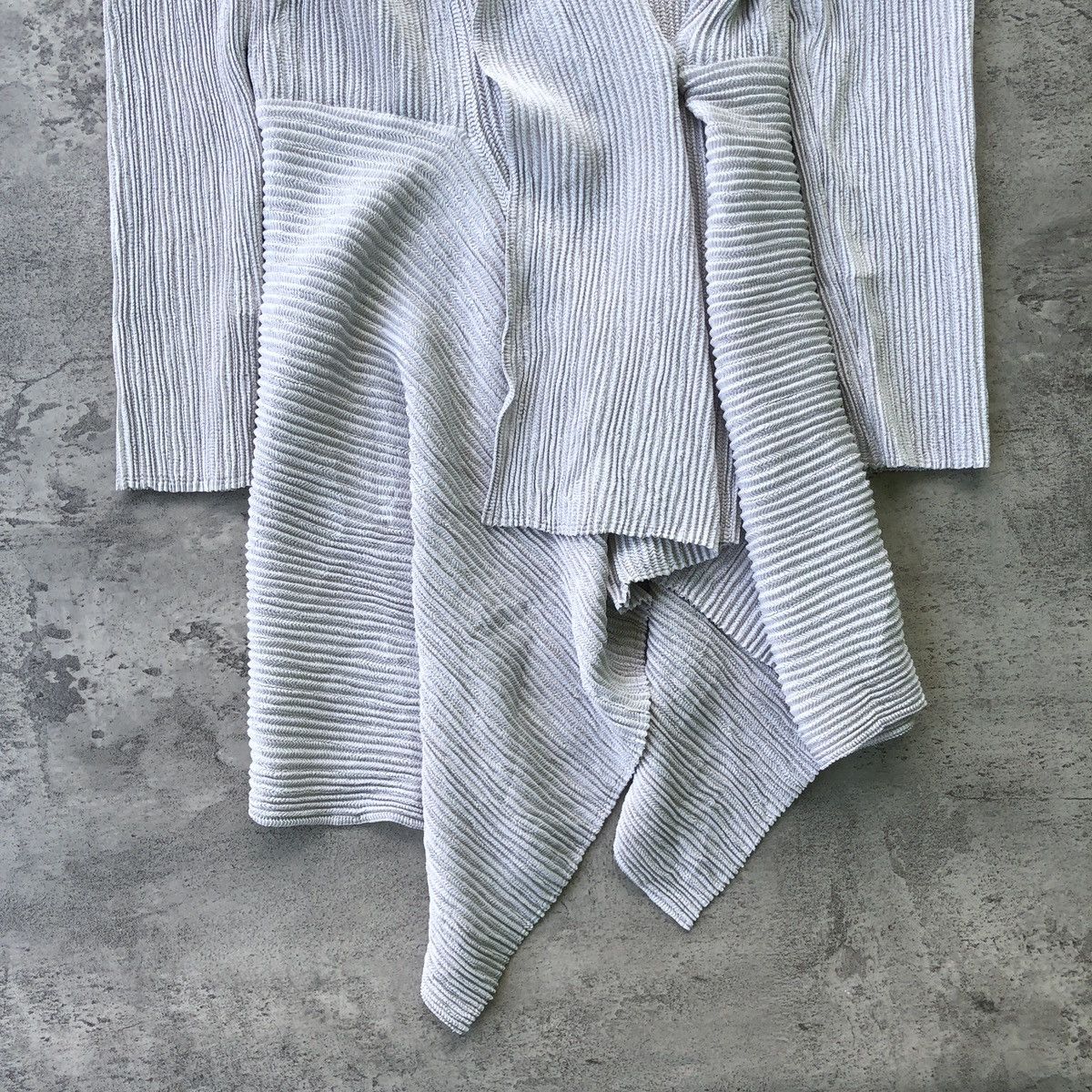 Issey Miyake × Japanese Brand EVERCUBE Japan brand Pleats Cardigan not issey miyake Size L / US 10 / IT 46 - 5 Thumbnail