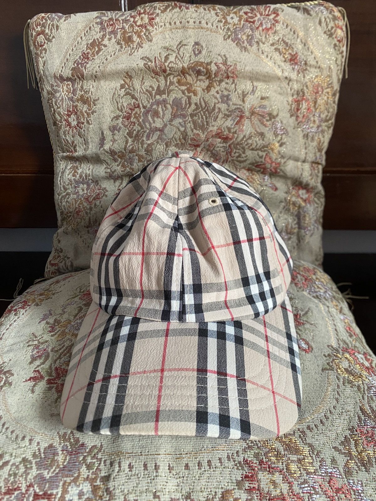 burberry london nova check cap