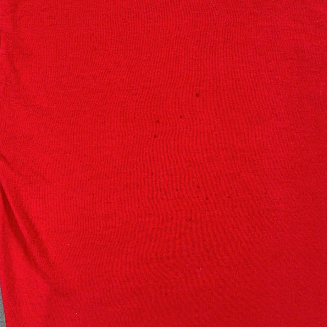 Fruit Of The Loom VINTAGE United Steelworkers Shirt Mens XL Red 90s USWA Illinois Union T-Shirt Cotton Blend Logo Back Graphic Size US XL / EU 56 / 4 - 6 Thumbnail