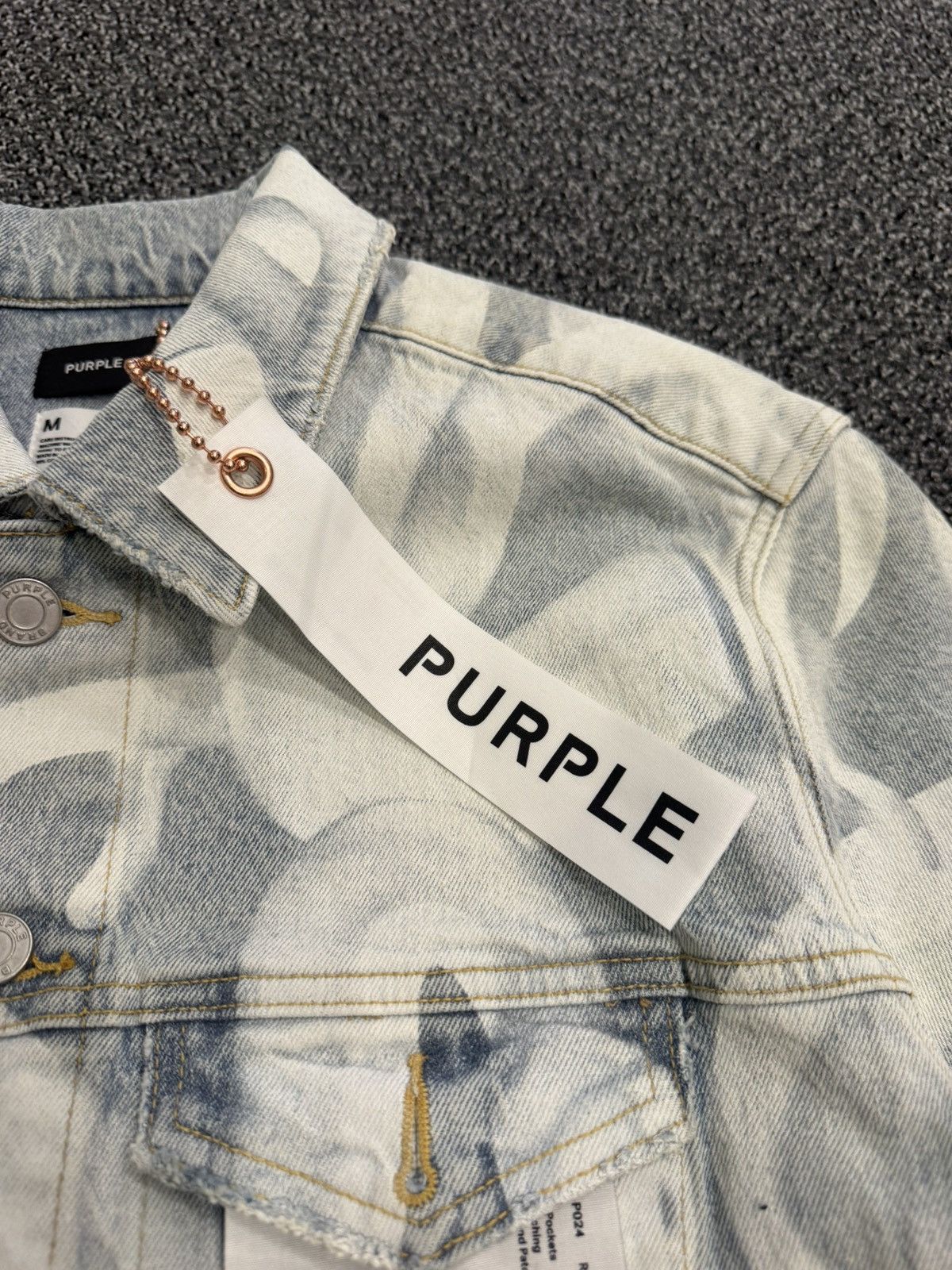 Purple Brand Purple Brand Denim Snake Jacket Size US M / EU 48-50 / 2 - 4 Thumbnail