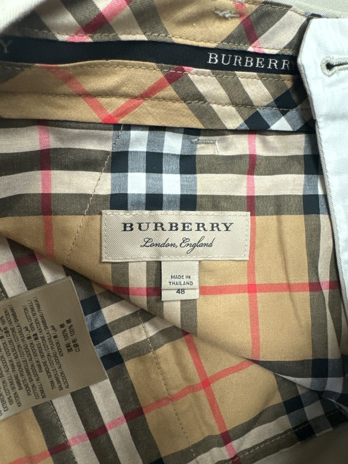 Burberry Burberry Chinos Stone Size US 32 / EU 48 - 2 Thumbnail