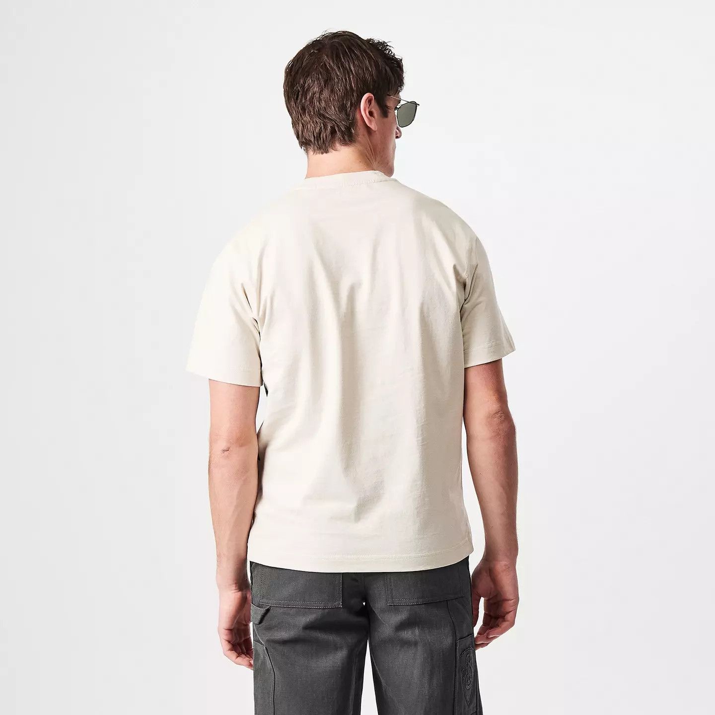 Burberry o1g2r1mq0426 Ekd T-Shirt in Ivory Size US S / EU 44-46 / 1 - 4 Thumbnail