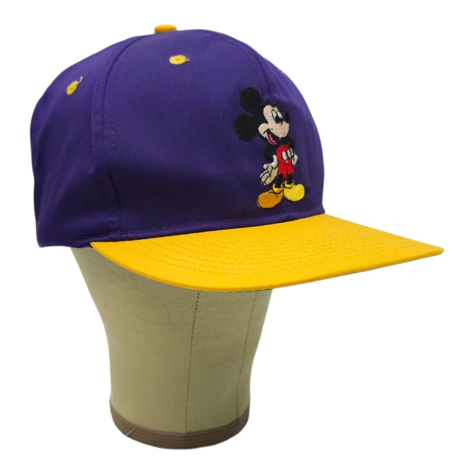 Disney Mickey Unlimited Walt Disney Mouse Snapback Cap Hat Vintage Size ONE SIZE - 3 Thumbnail
