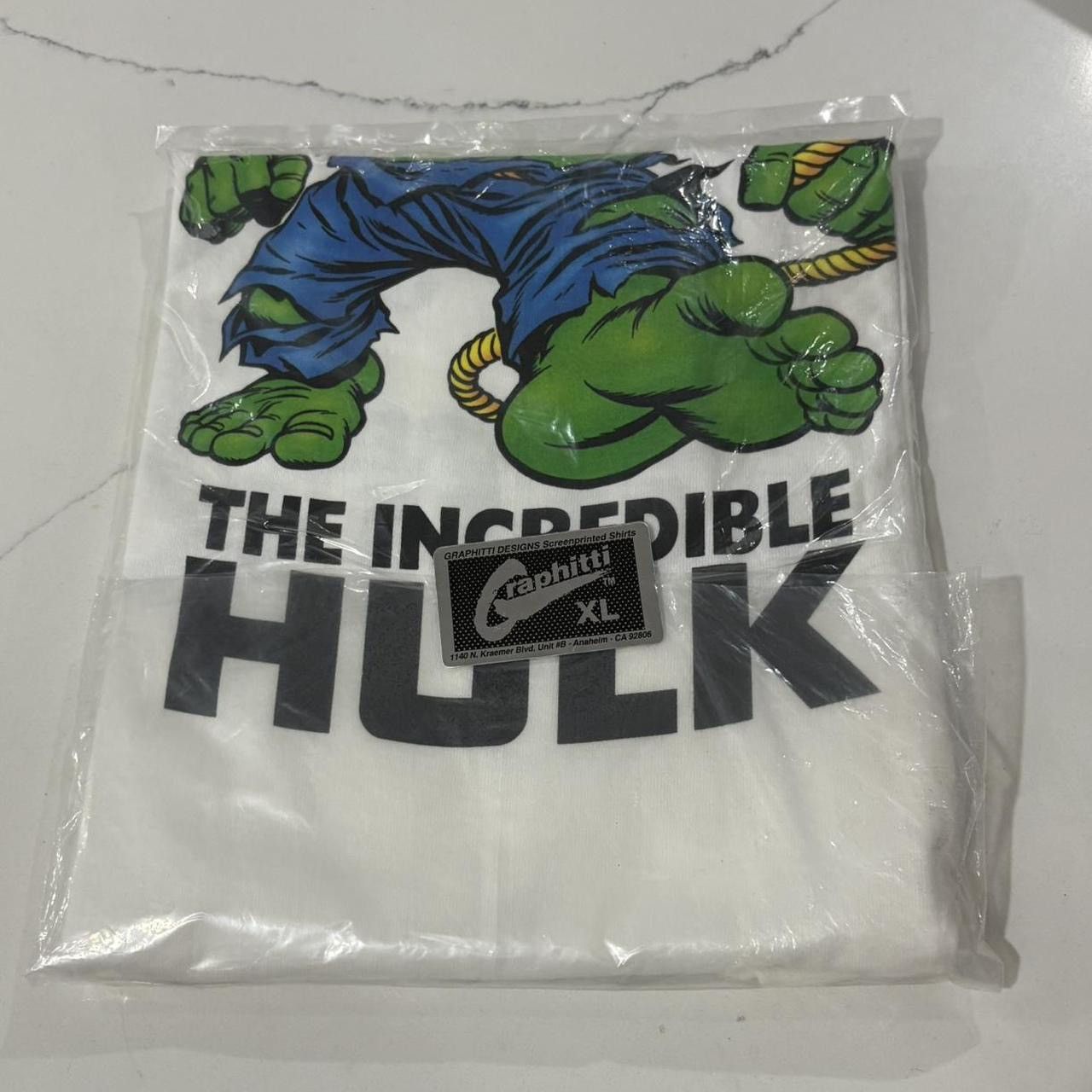 Marvel Comics Vintage 1990s Hulk Marvel Graphitti Size US XL / EU 56 / 4 - 2 Thumbnail
