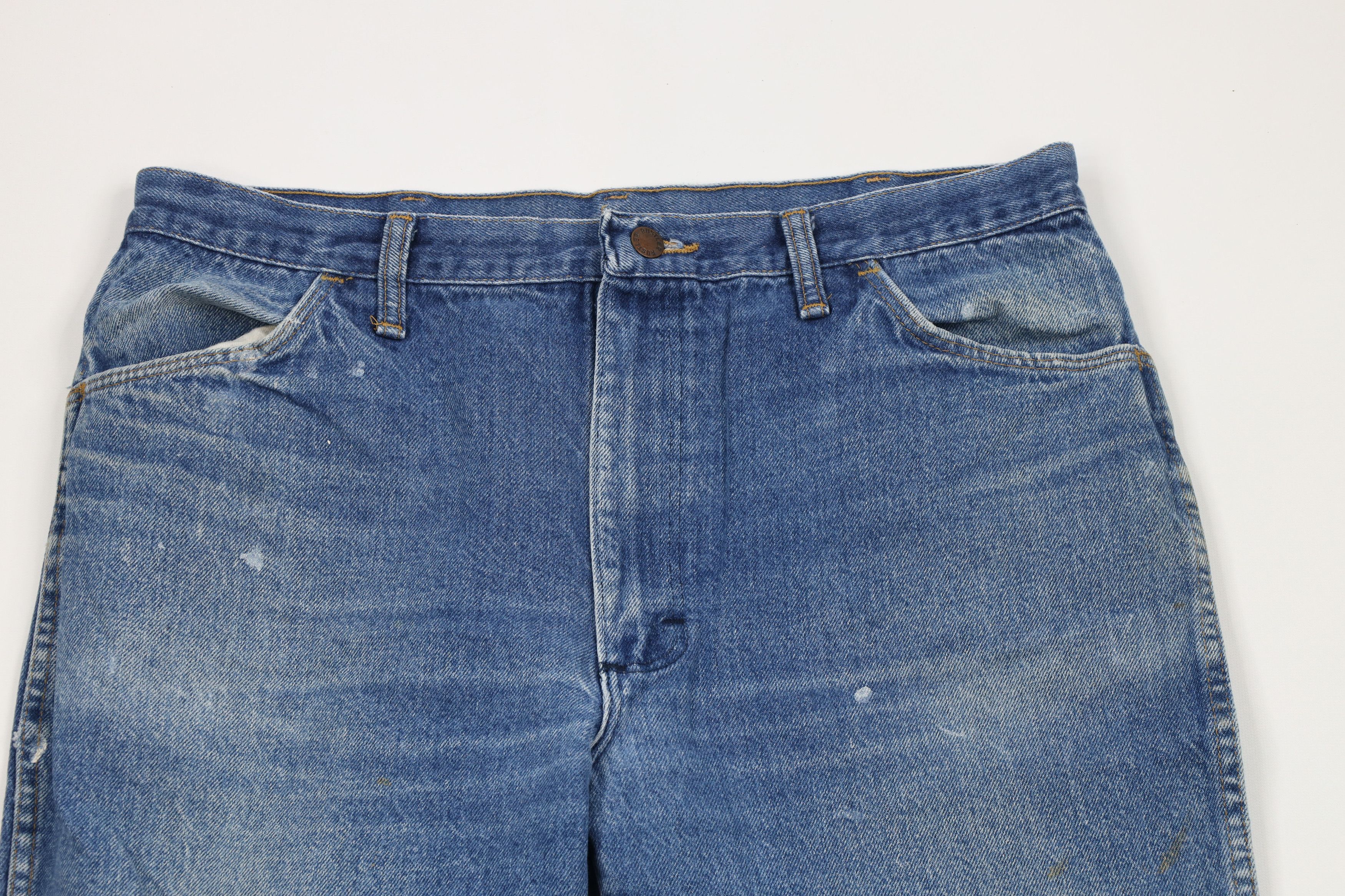 Vintage Vintage 70s Streetwear Flared Wide Leg Bootcut Jeans USA Size US 36 / EU 52 - 2 Thumbnail