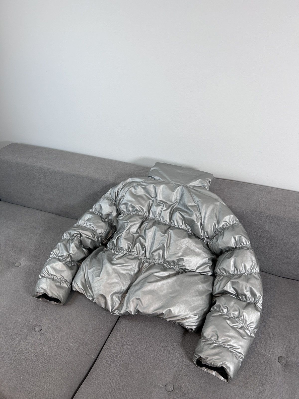 Nike Rare Nike chrome down jacket 💥🔥 Size S / US 4 / IT 40 - 9 Thumbnail