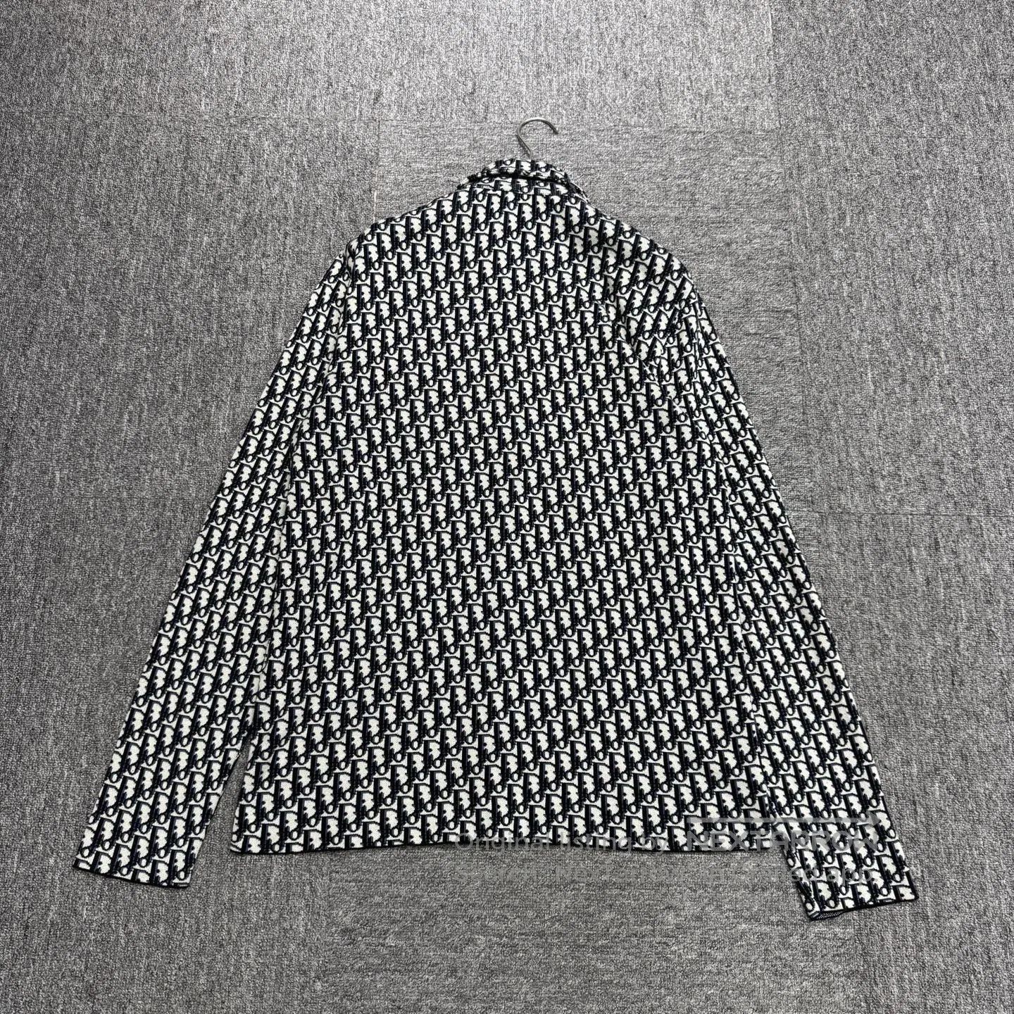 Dior Patterned Long-Sleeve Button-Up Shirt. Size US S / EU 44-46 / 1 - 6 Thumbnail